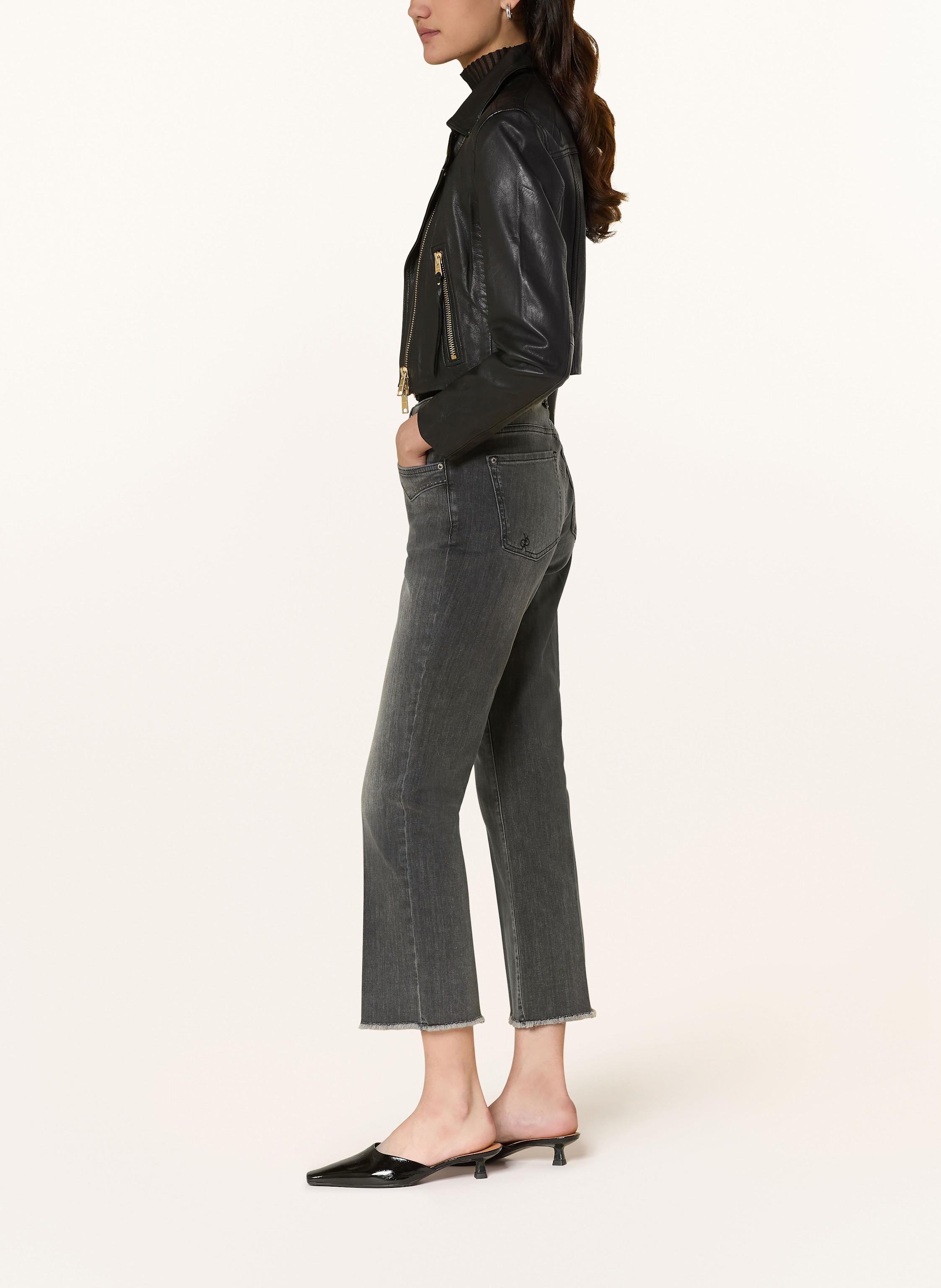Thumbnail - Raffaello Rossi Flared Jeans Vic Mit Nieten grau