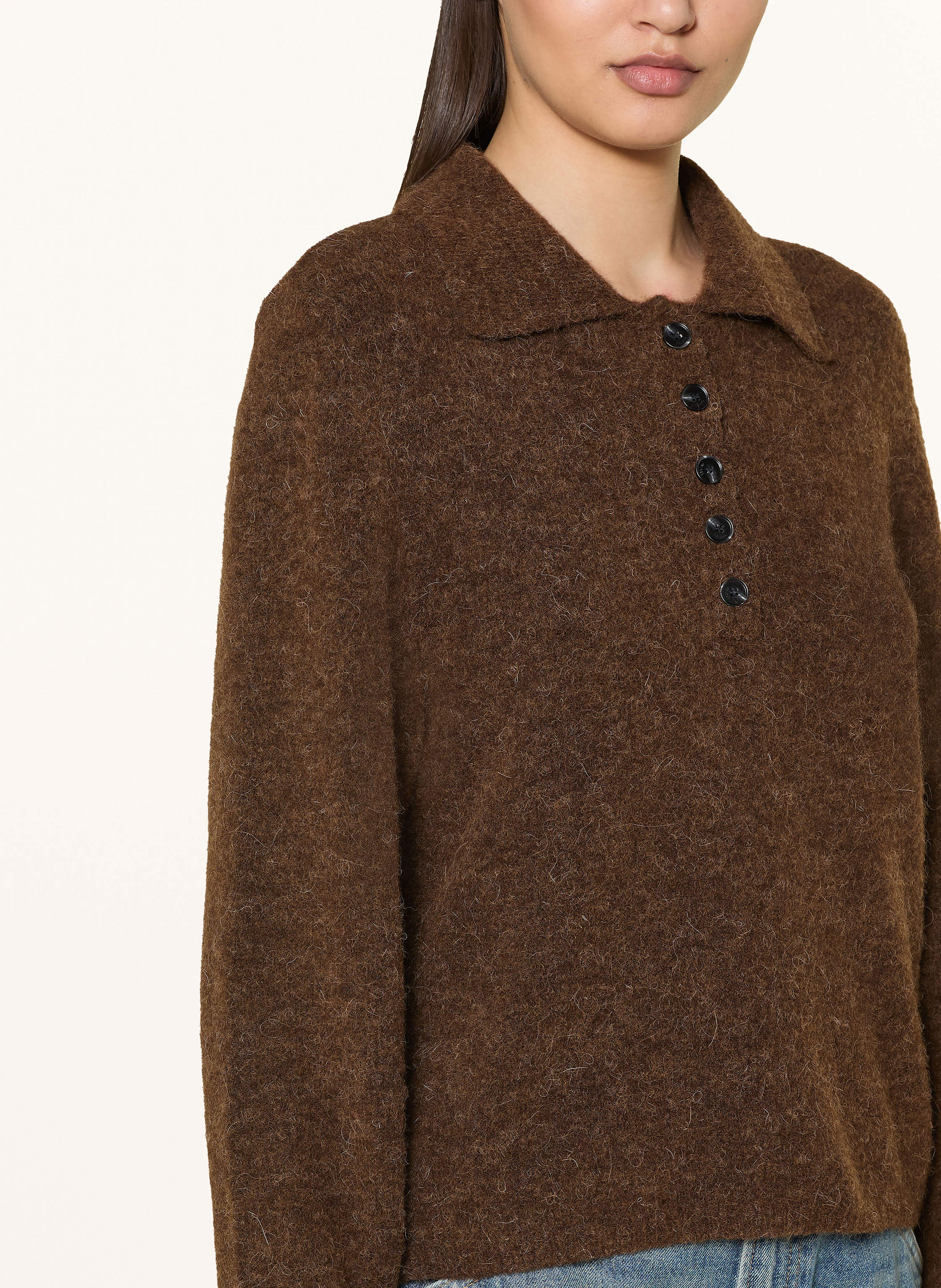 Thumbnail - Gestuz Pullover Gzalpha Mit Alpaka braun