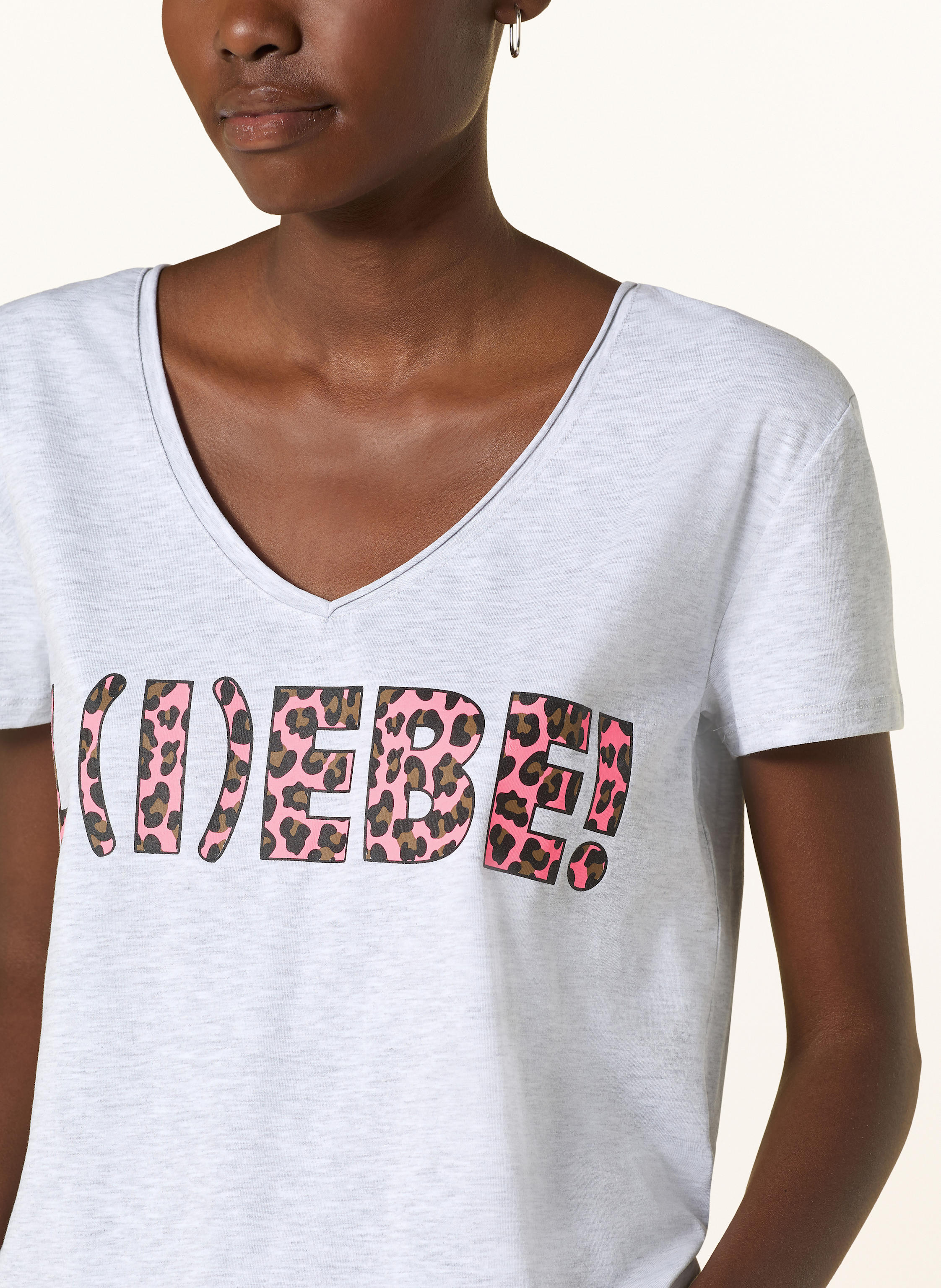 Thumbnail - Miss Goodlife T-Shirt grau