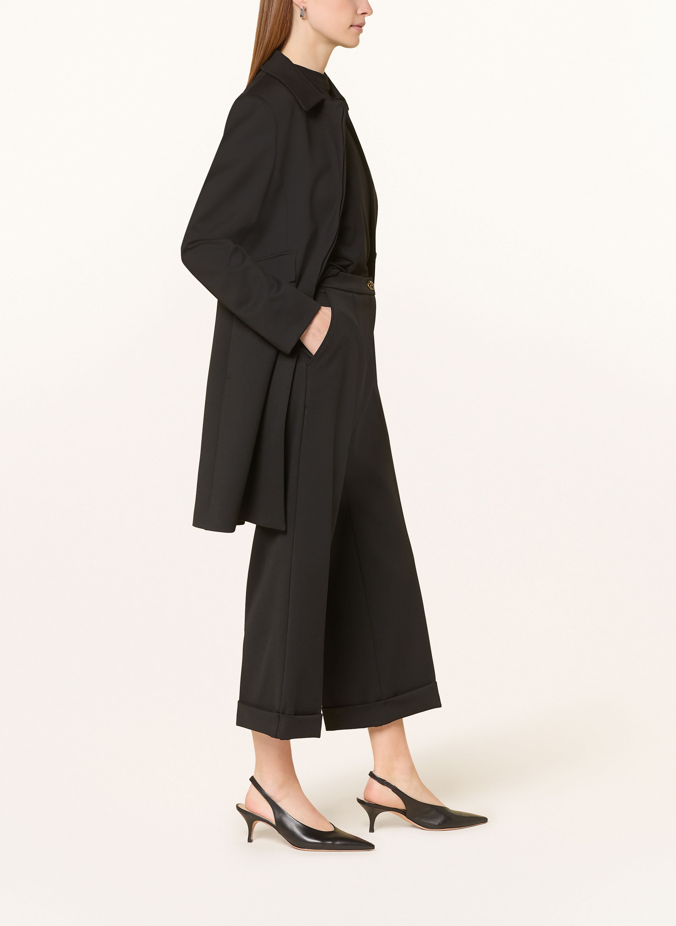 Thumbnail - Elena Miro Culotte schwarz