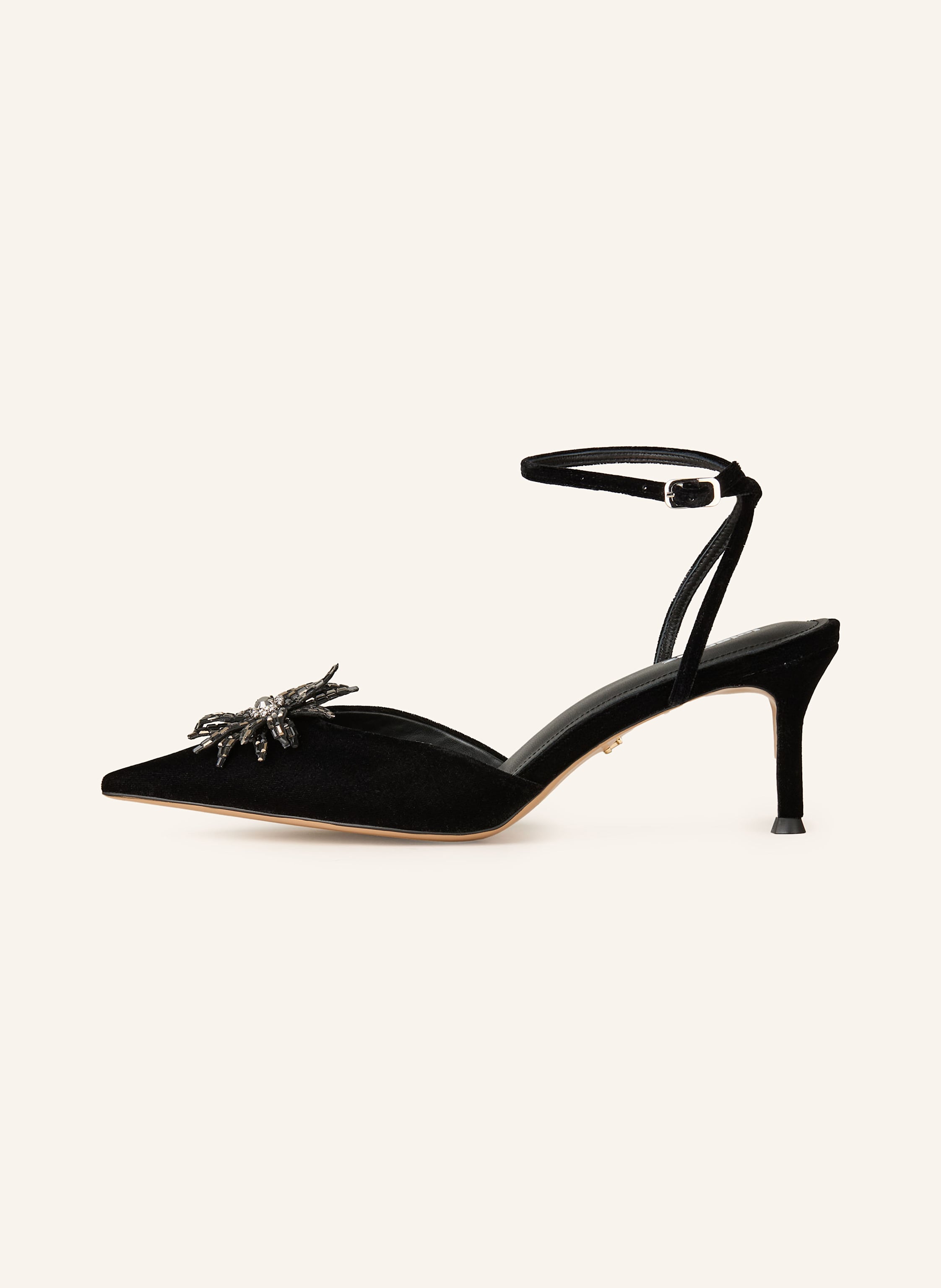 Thumbnail - Lola Cruz Pumps Perla Mit Schmucksteinen schwarz