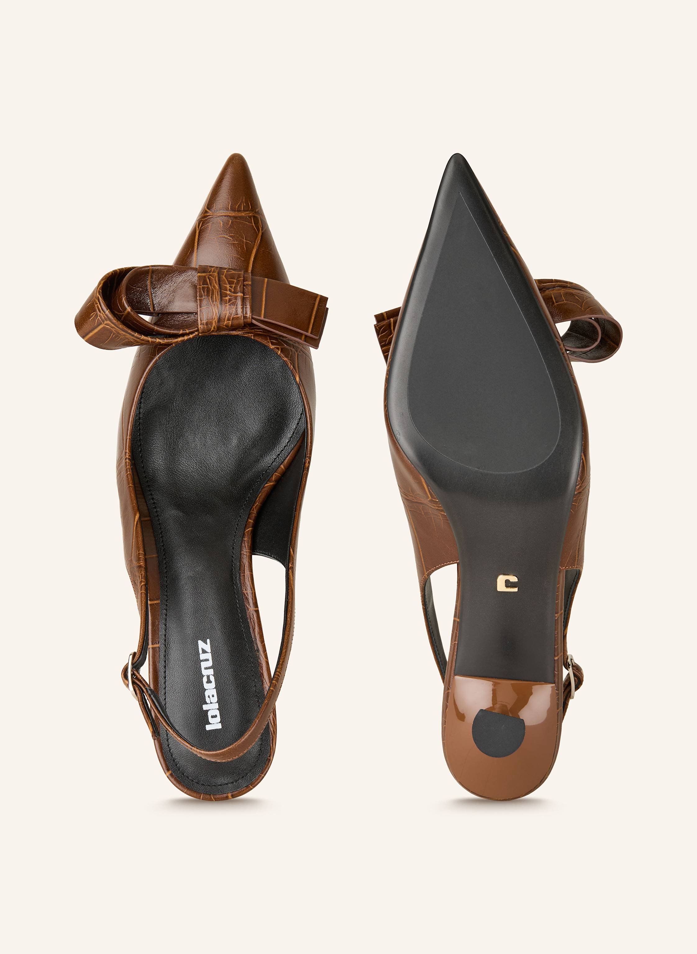 Thumbnail - Lola Cruz Slingpumps braun