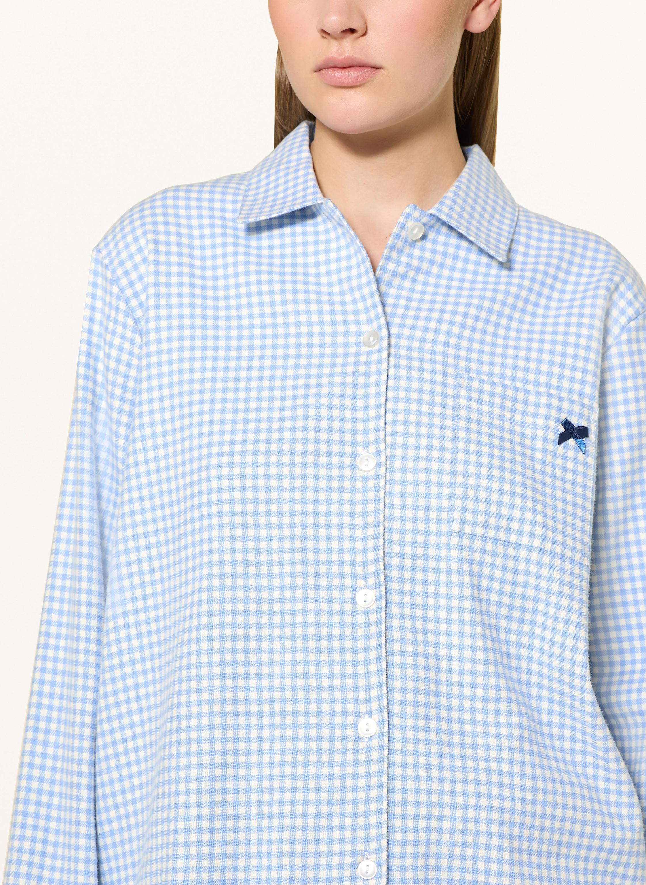 Thumbnail - Short Stories Schlafshirt Aus Flanell blau