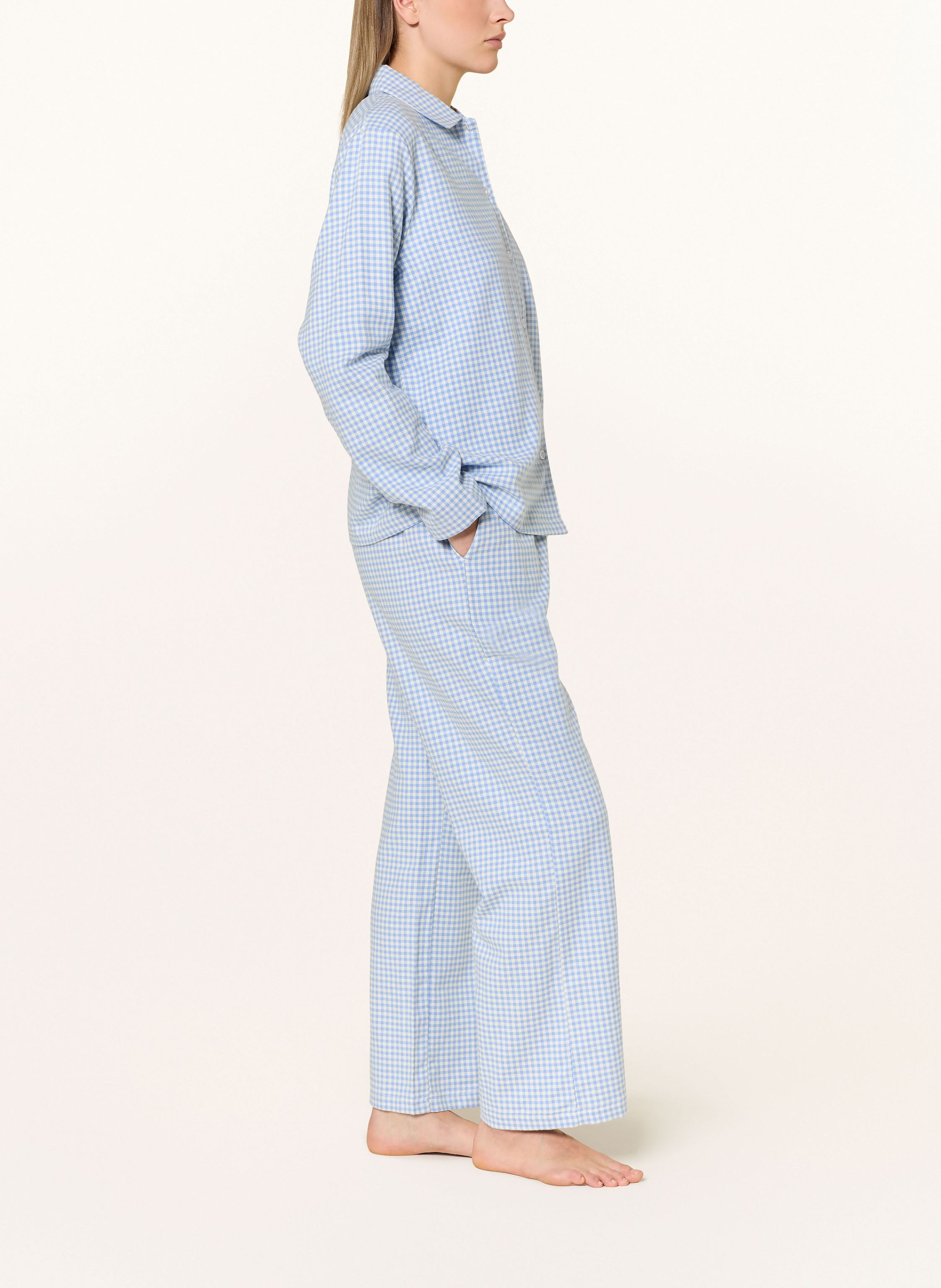 Thumbnail - Short Stories Schlafshose Aus Flanell blau