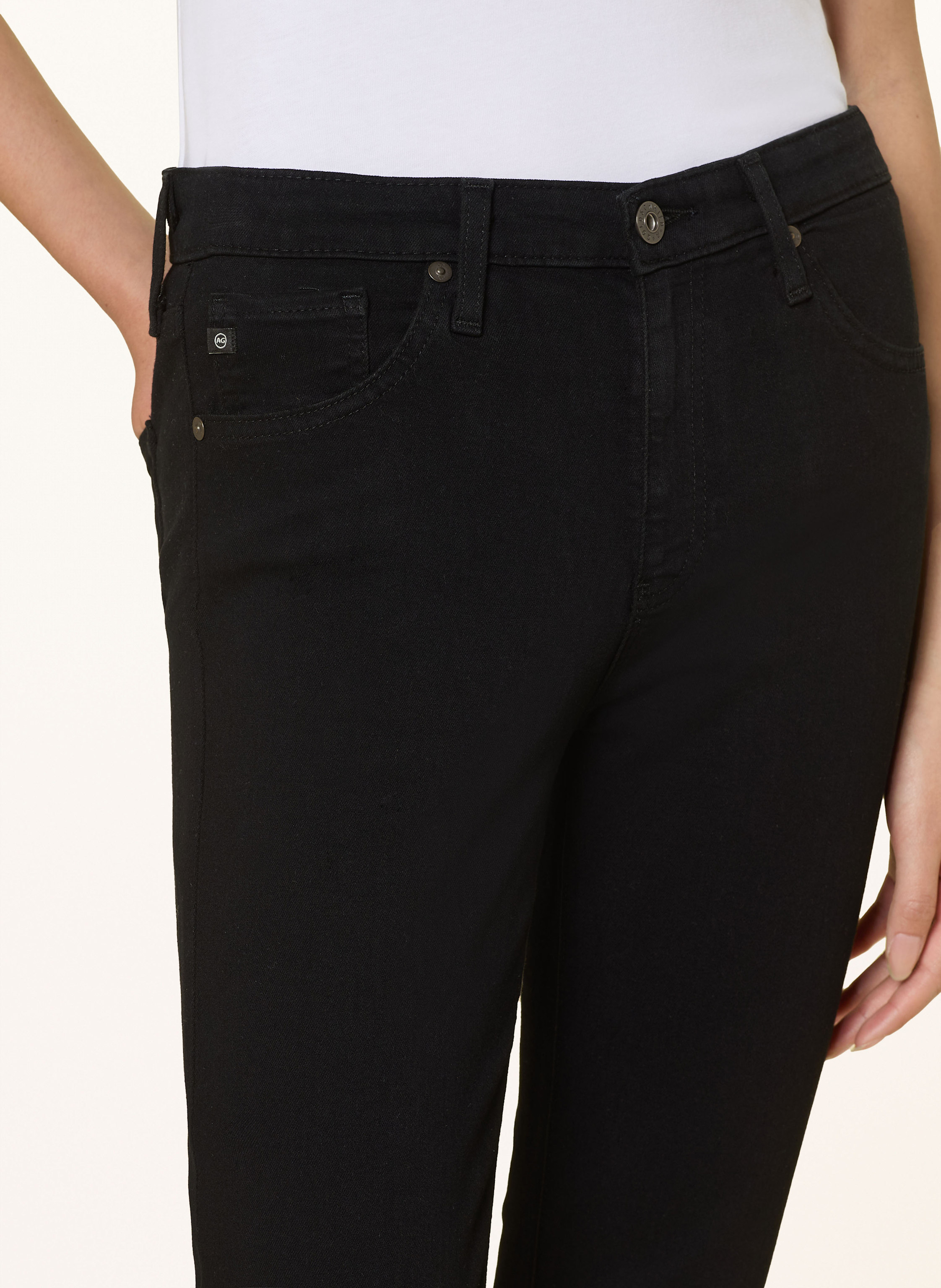 Thumbnail - Ag Jeans Skinny Jeans Prima schwarz