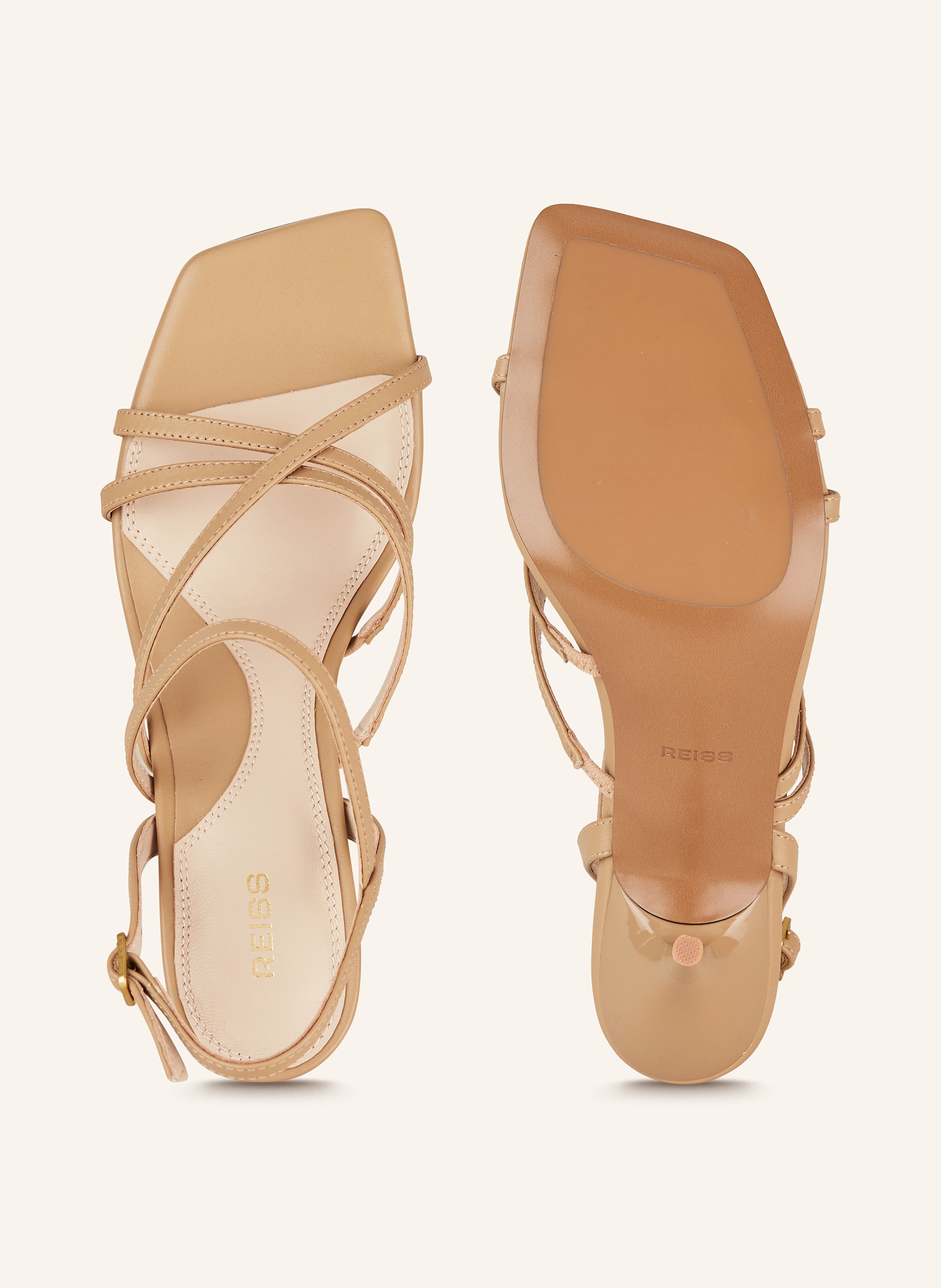 Thumbnail - Reiss Sandalen Elise beige