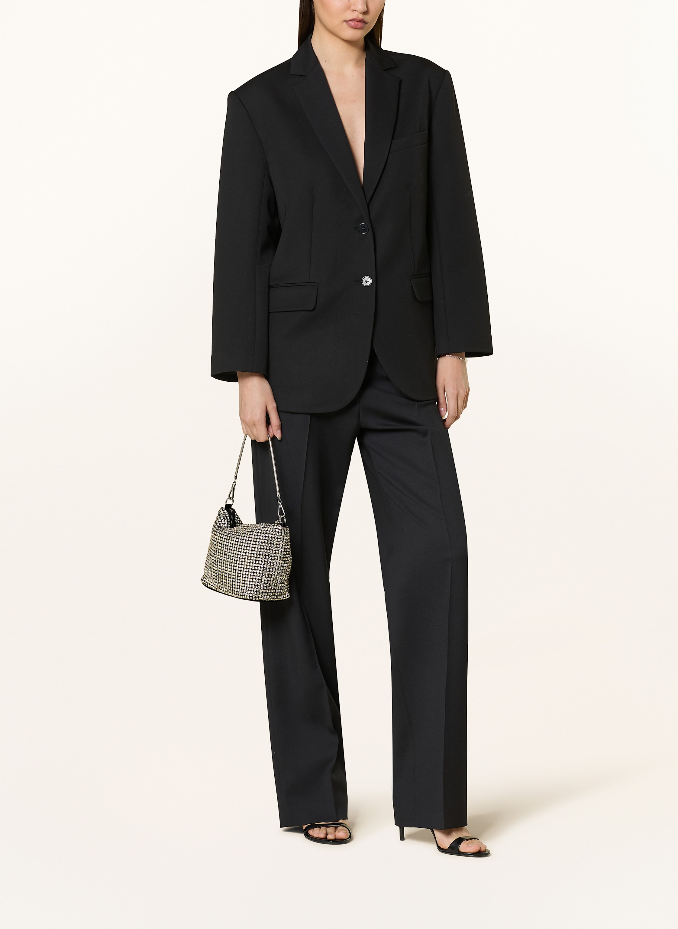 Thumbnail - Reiss Handtasche Crystal silber