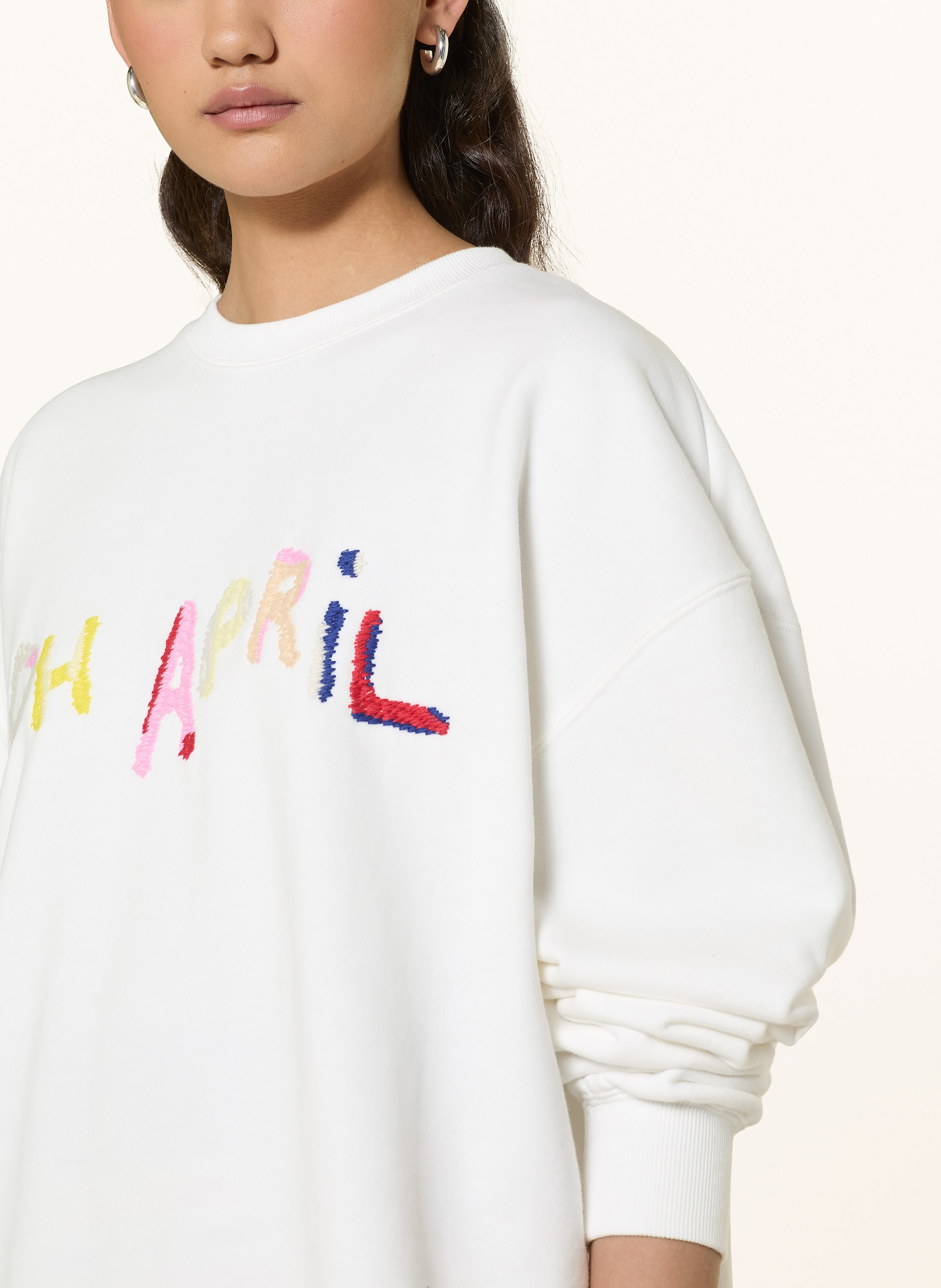 Thumbnail - Oh April Sweatshirt Ov beige