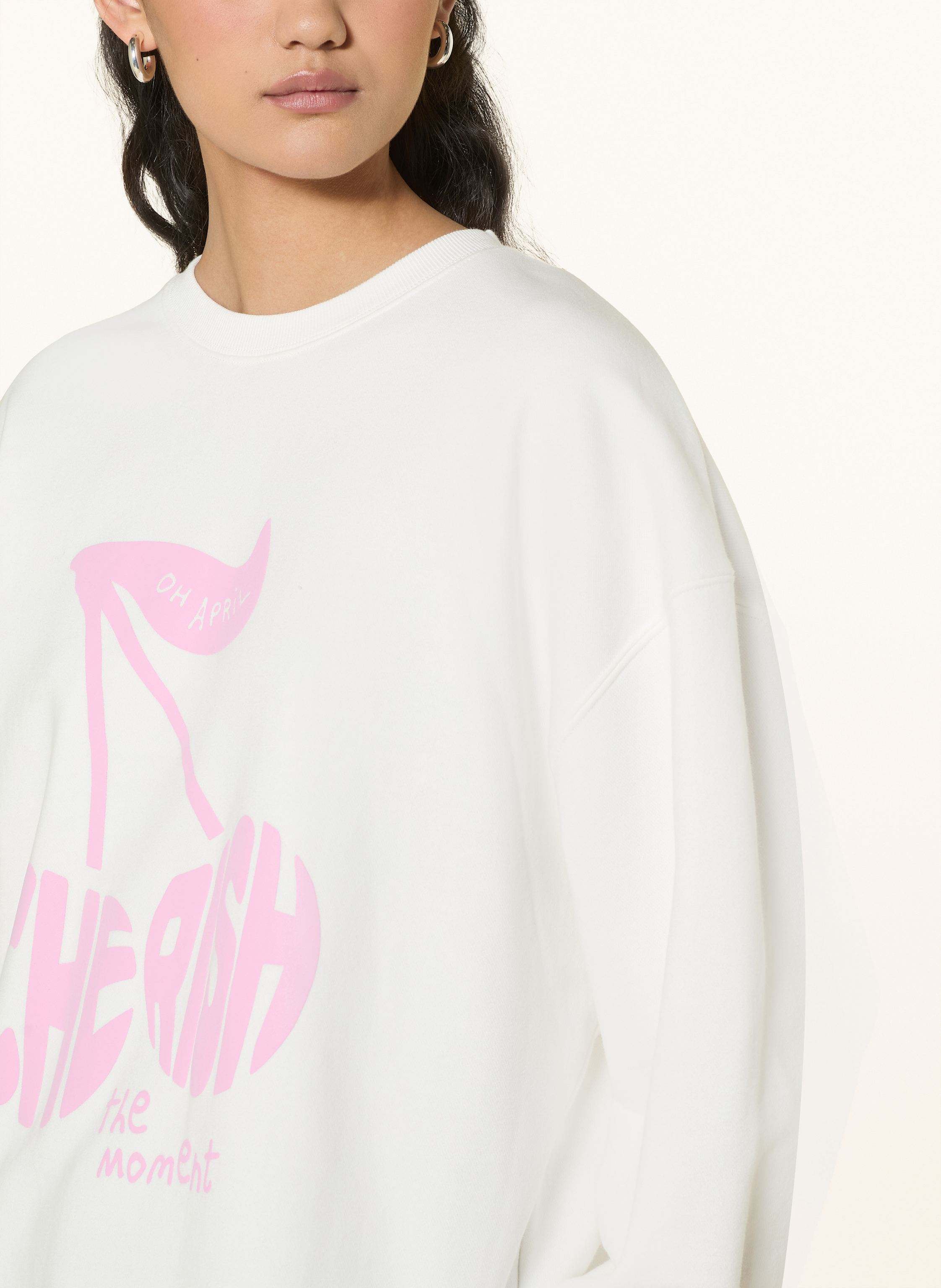 Thumbnail - Oh April Sweatshirt Ov beige