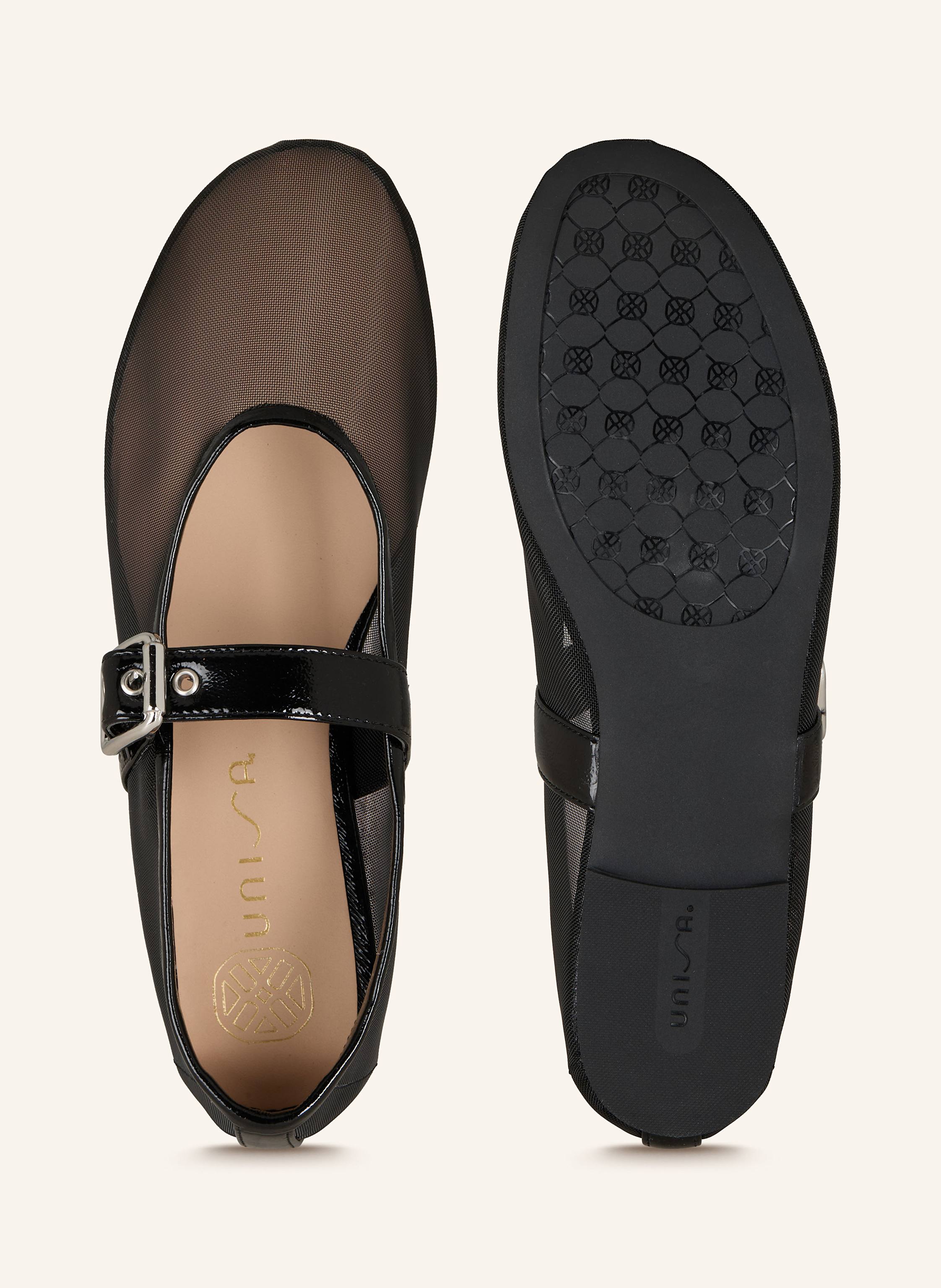 Thumbnail - Unisa Mary-Jane-Ballerinas Belua schwarz