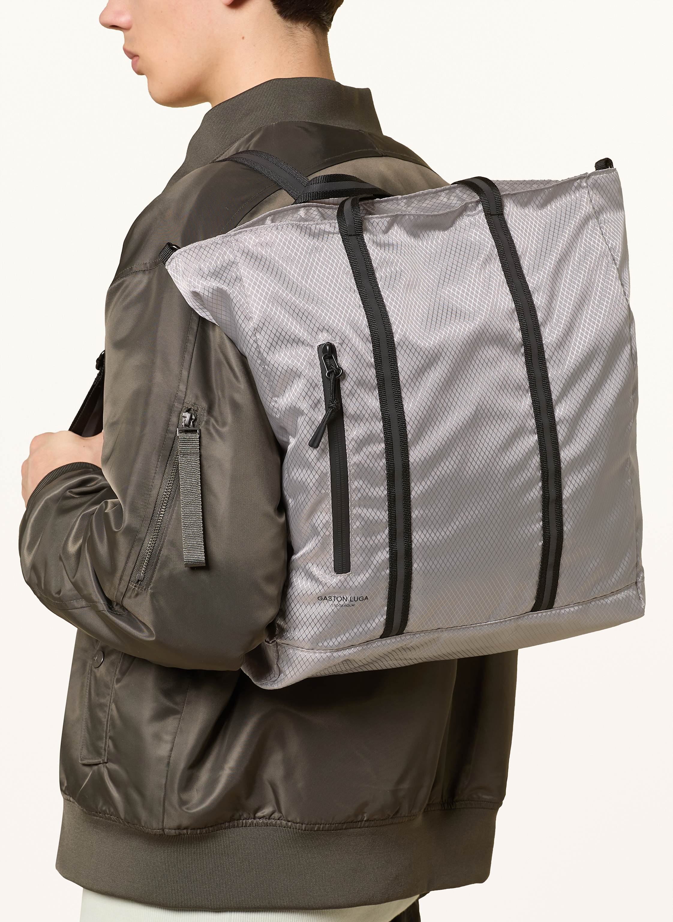 Thumbnail - Gaston Luga Shopper grau