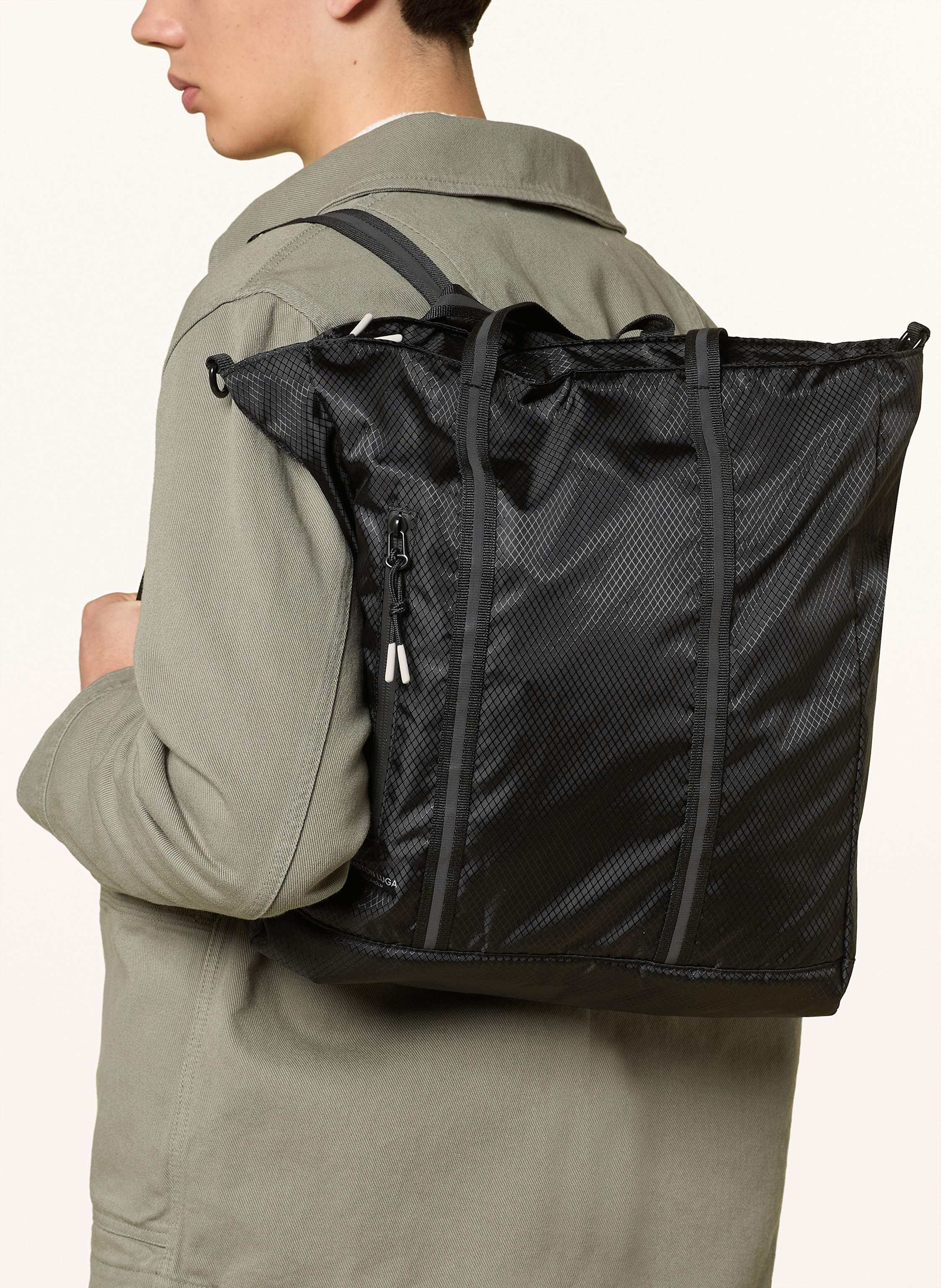 Thumbnail - Gaston Luga Shopper schwarz