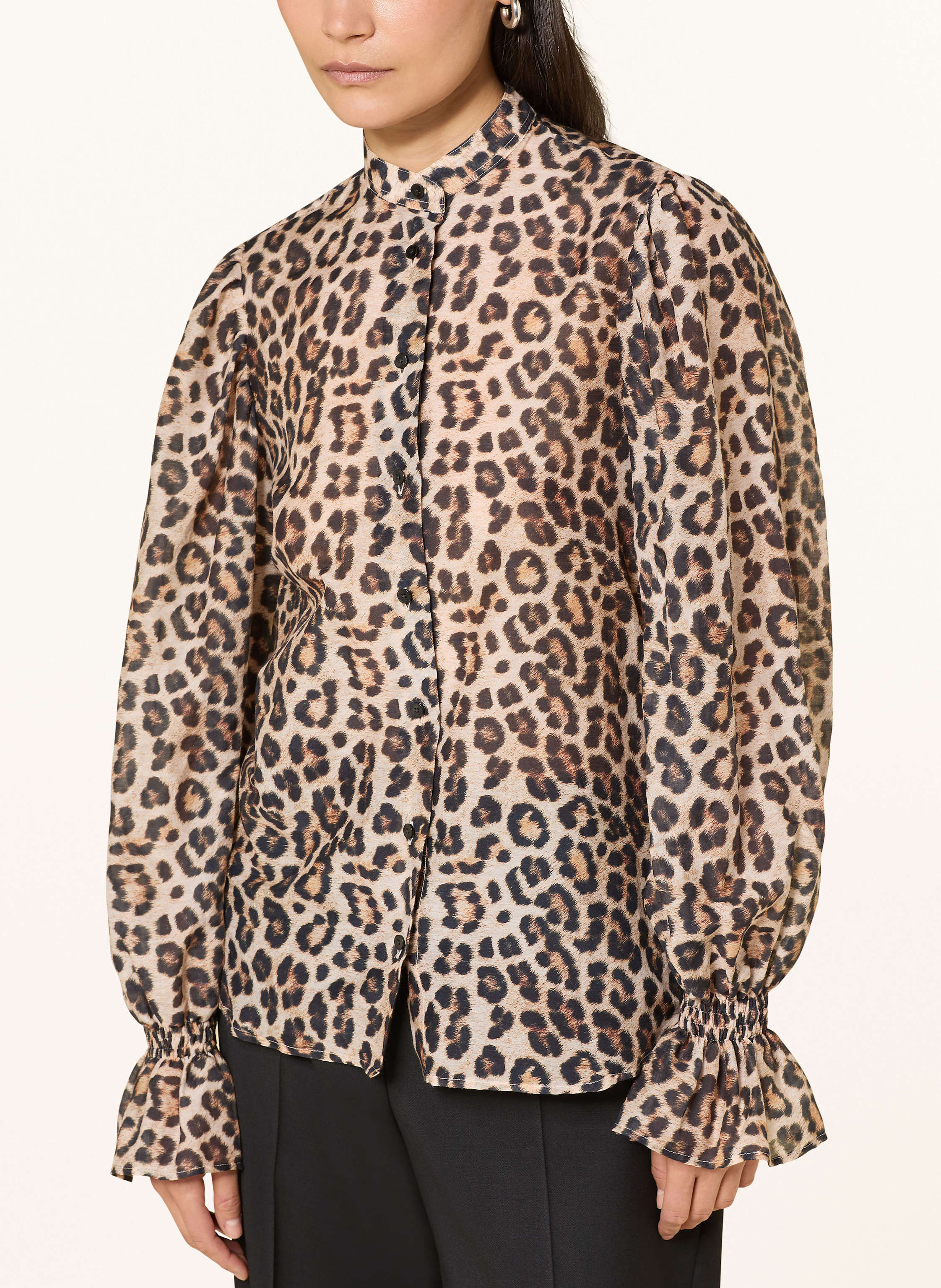 Thumbnail - Émanou Bluse braun