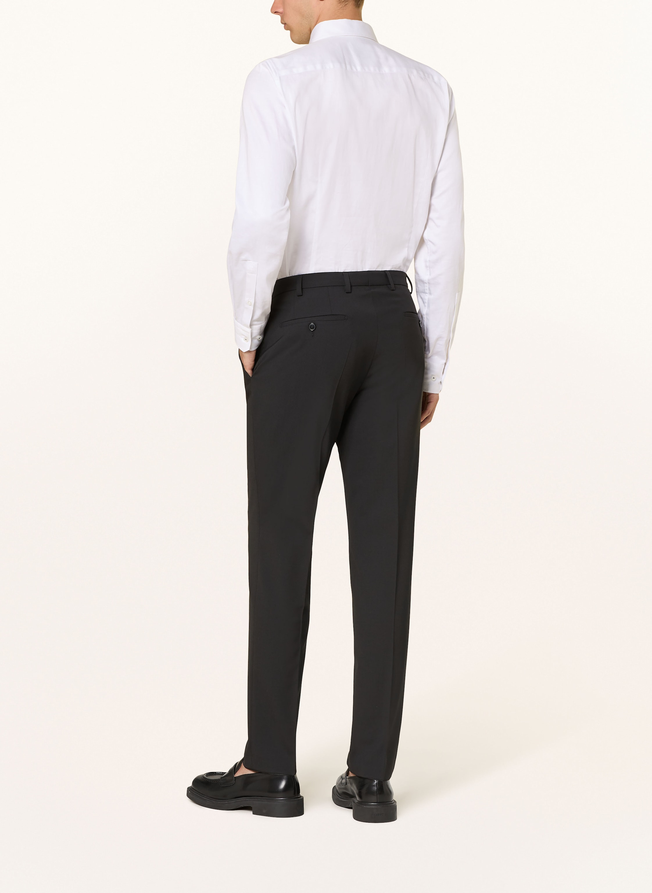 Thumbnail - Digel Move Anzughose Apollo Slim Fit schwarz