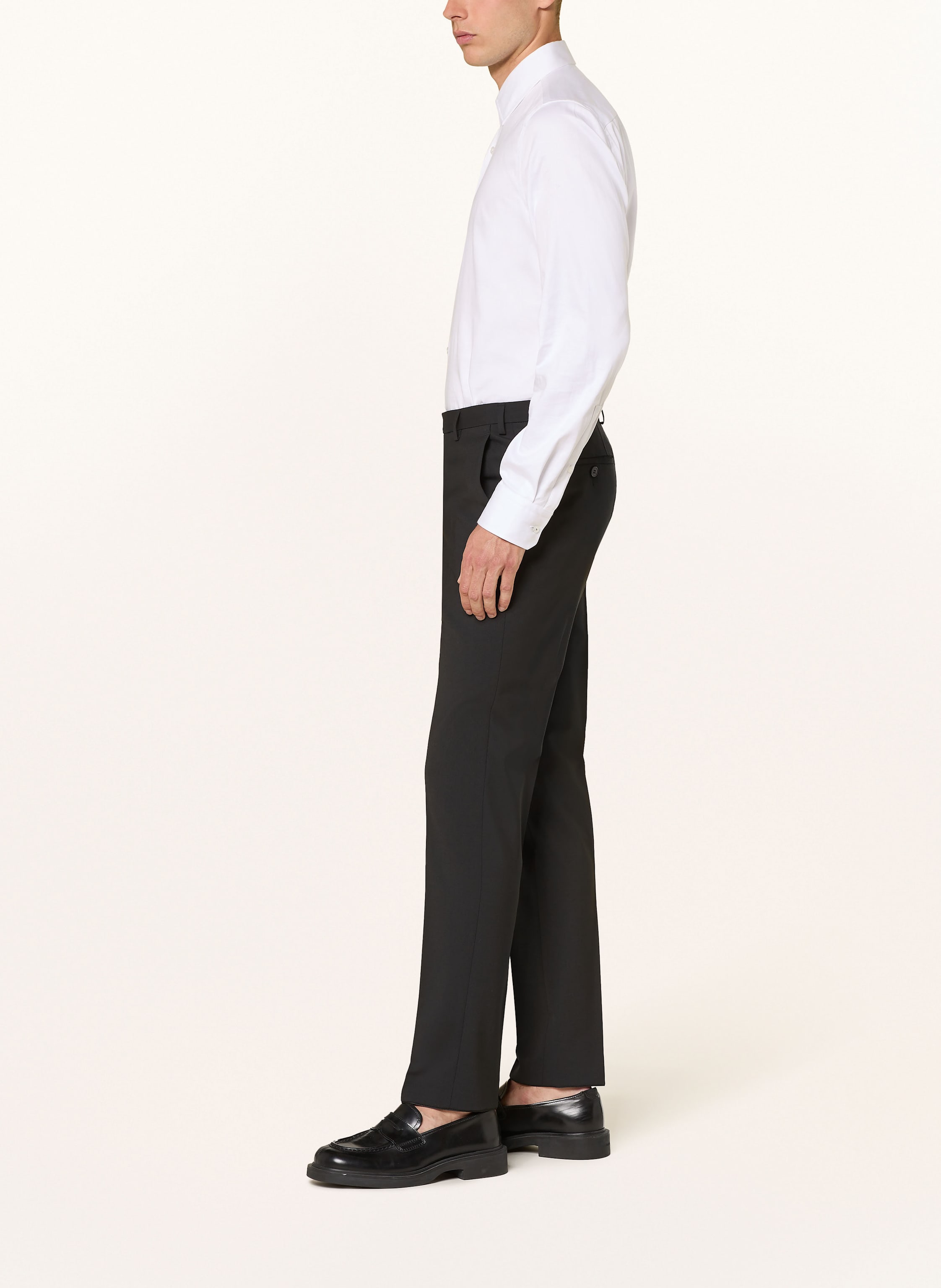 Thumbnail - Digel Move Anzughose Apollo Slim Fit schwarz