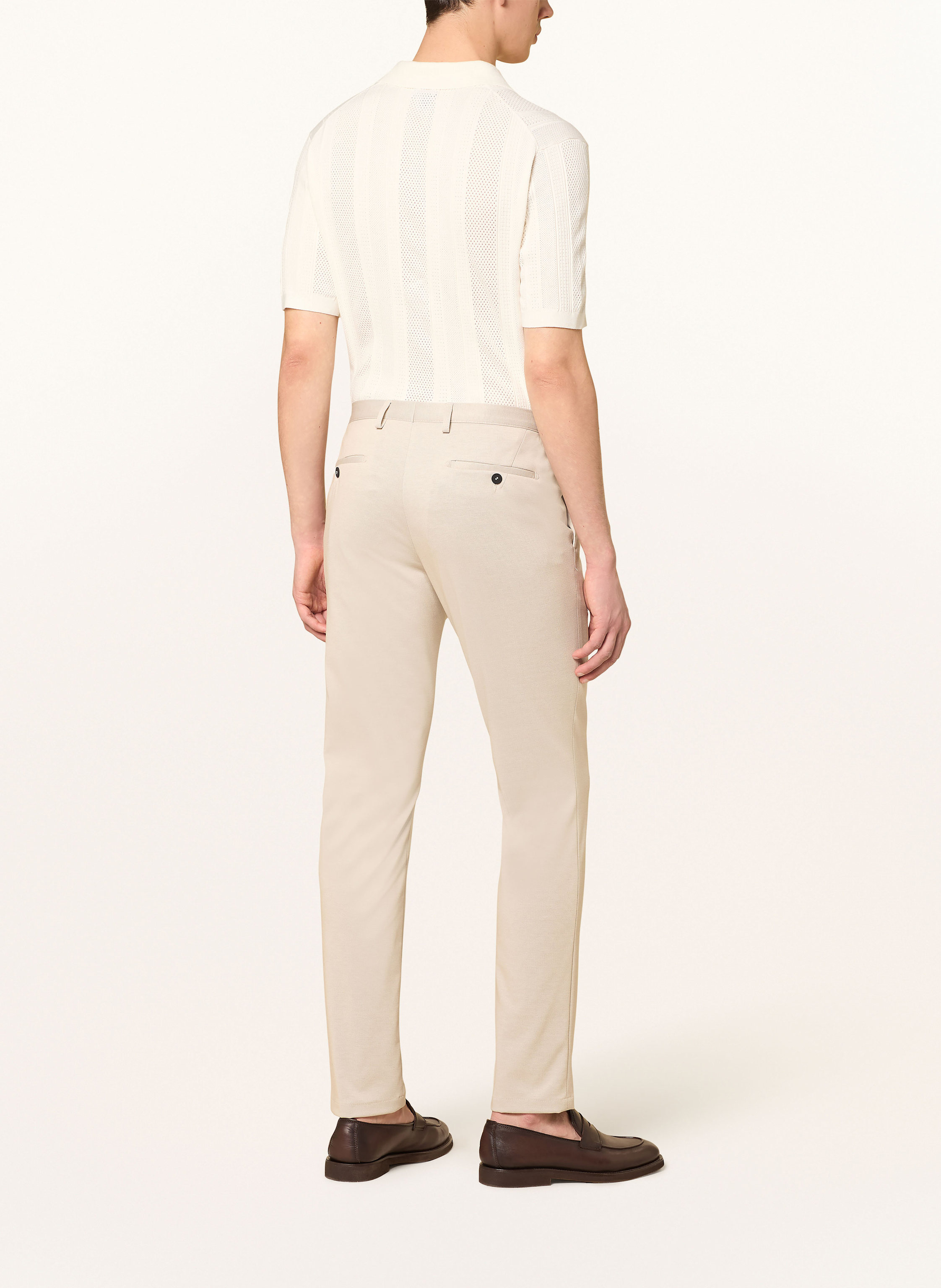 Thumbnail - Digel Move Anzughose Anno Slim Fit beige