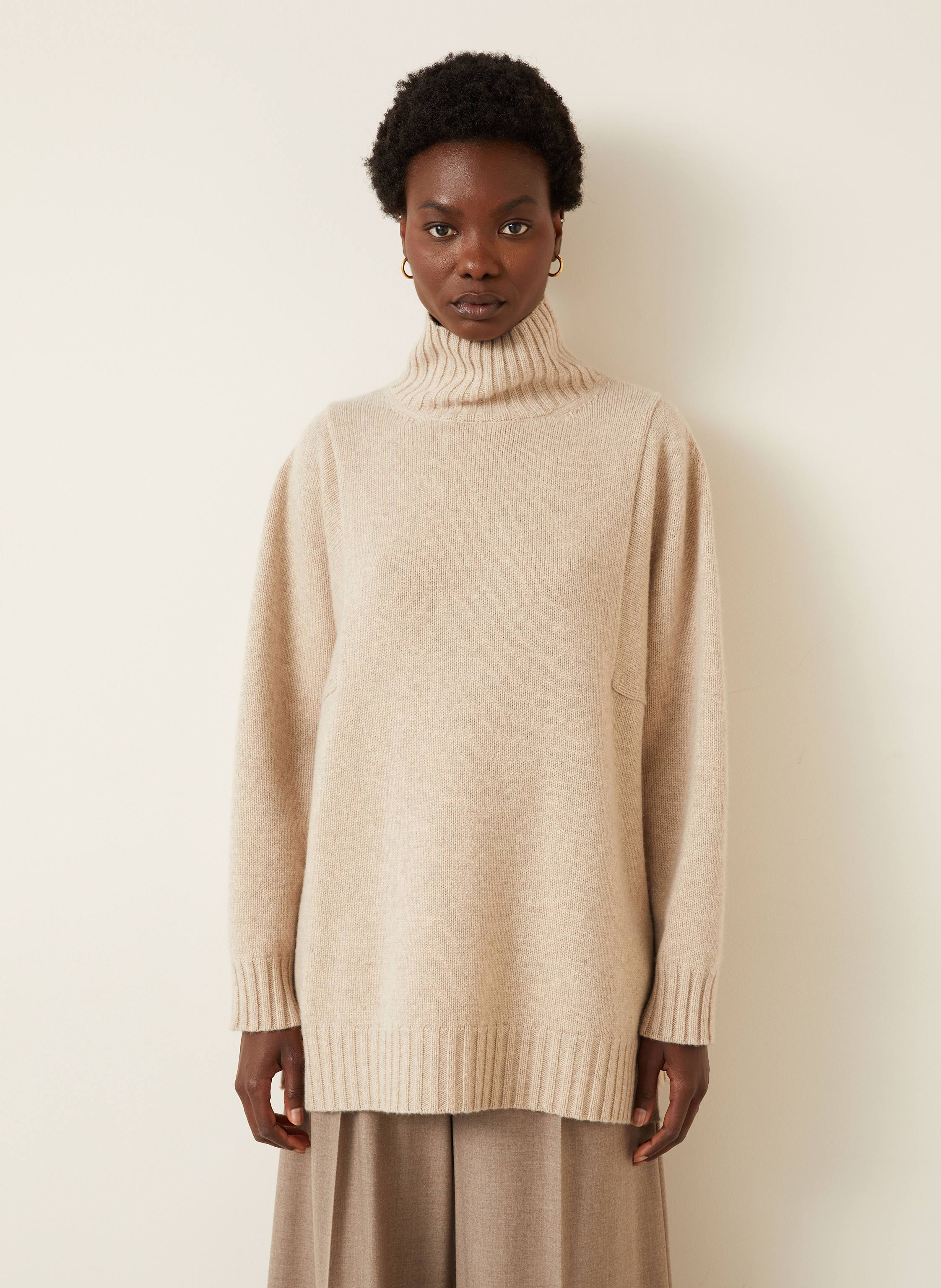 Thumbnail - Max Mara Cashmere-Pullover Aceti beige