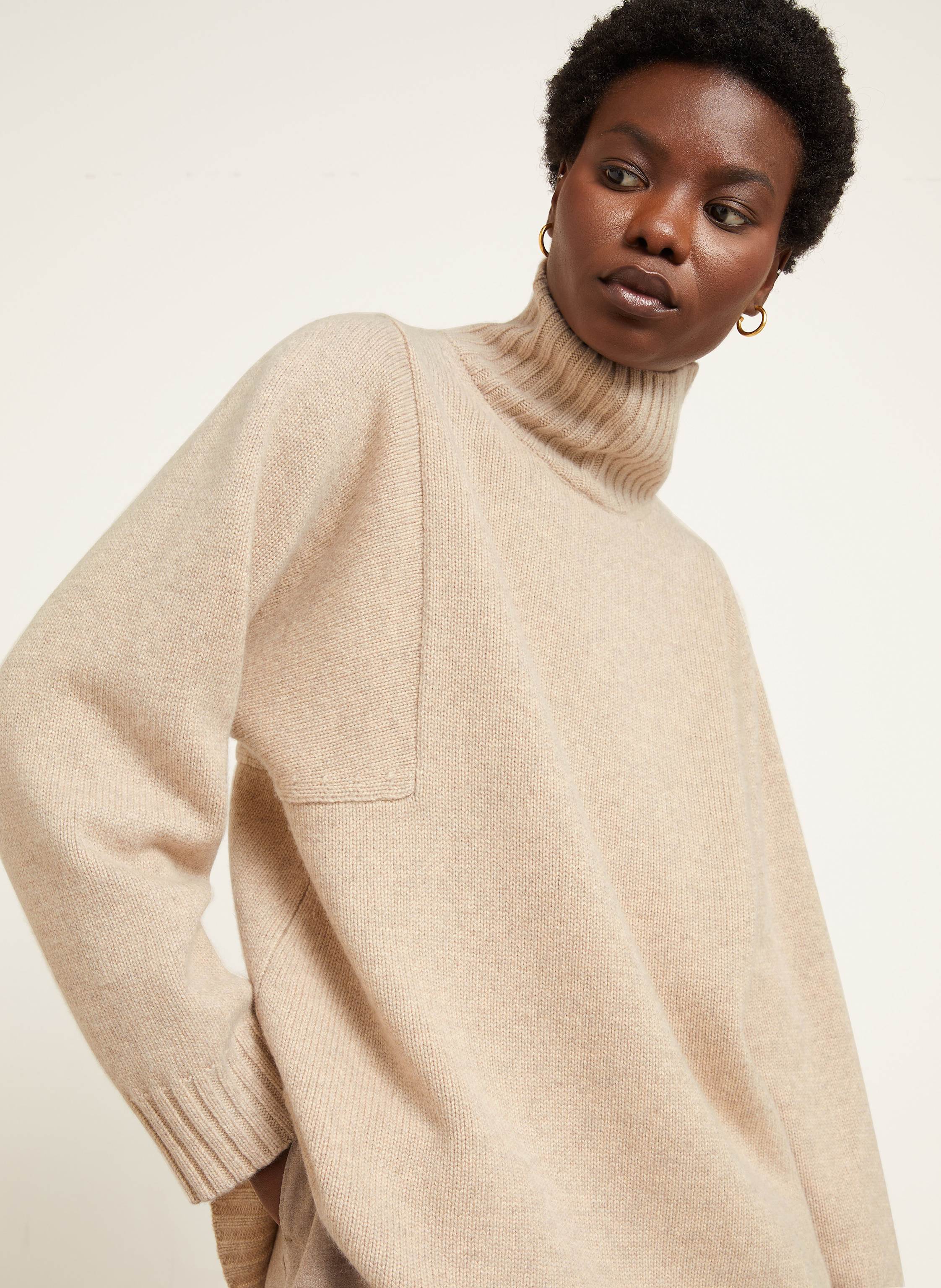 Thumbnail - Max Mara Cashmere-Pullover Aceti beige