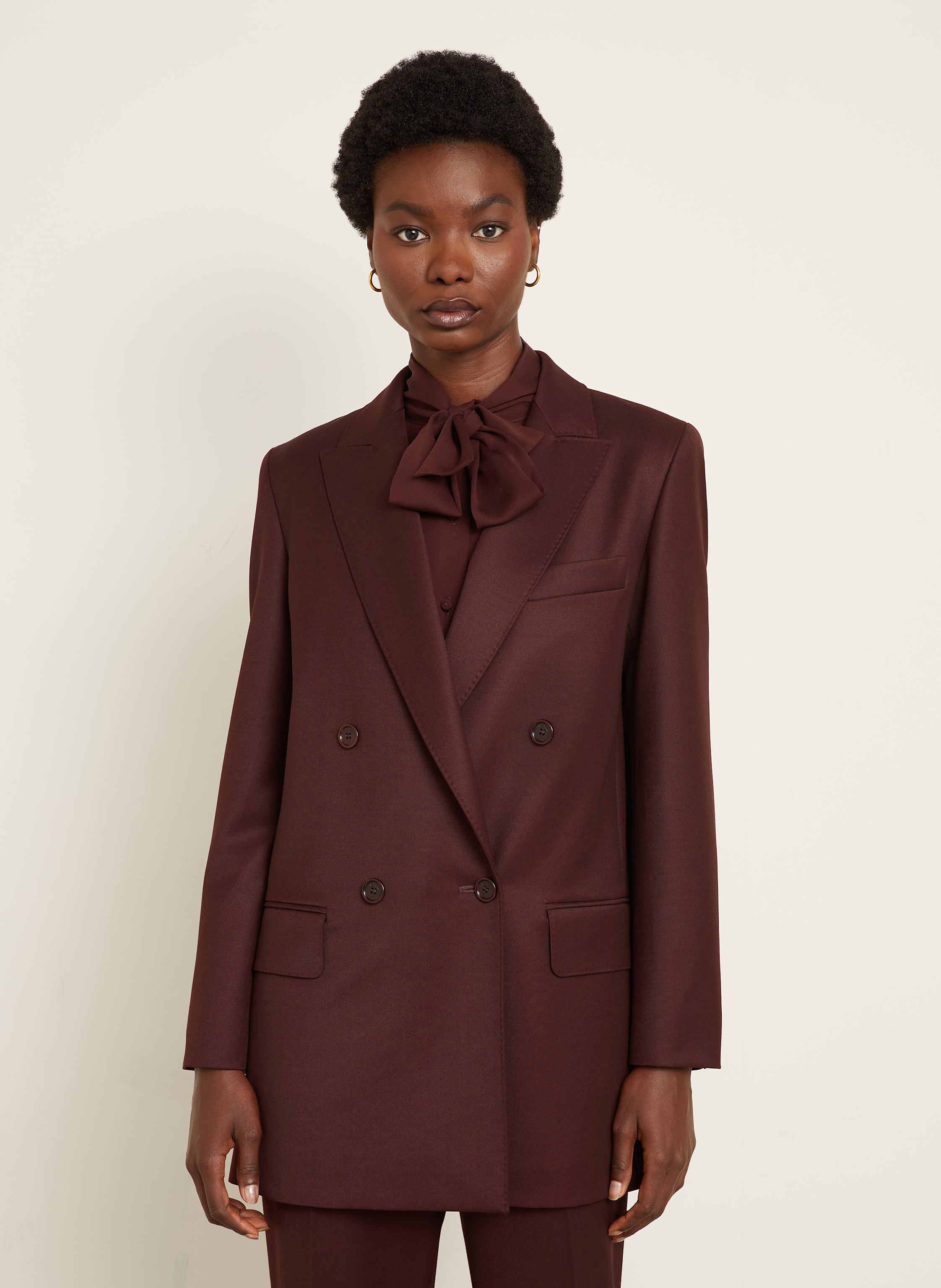 Thumbnail - Max Mara Blazer Farad rot
