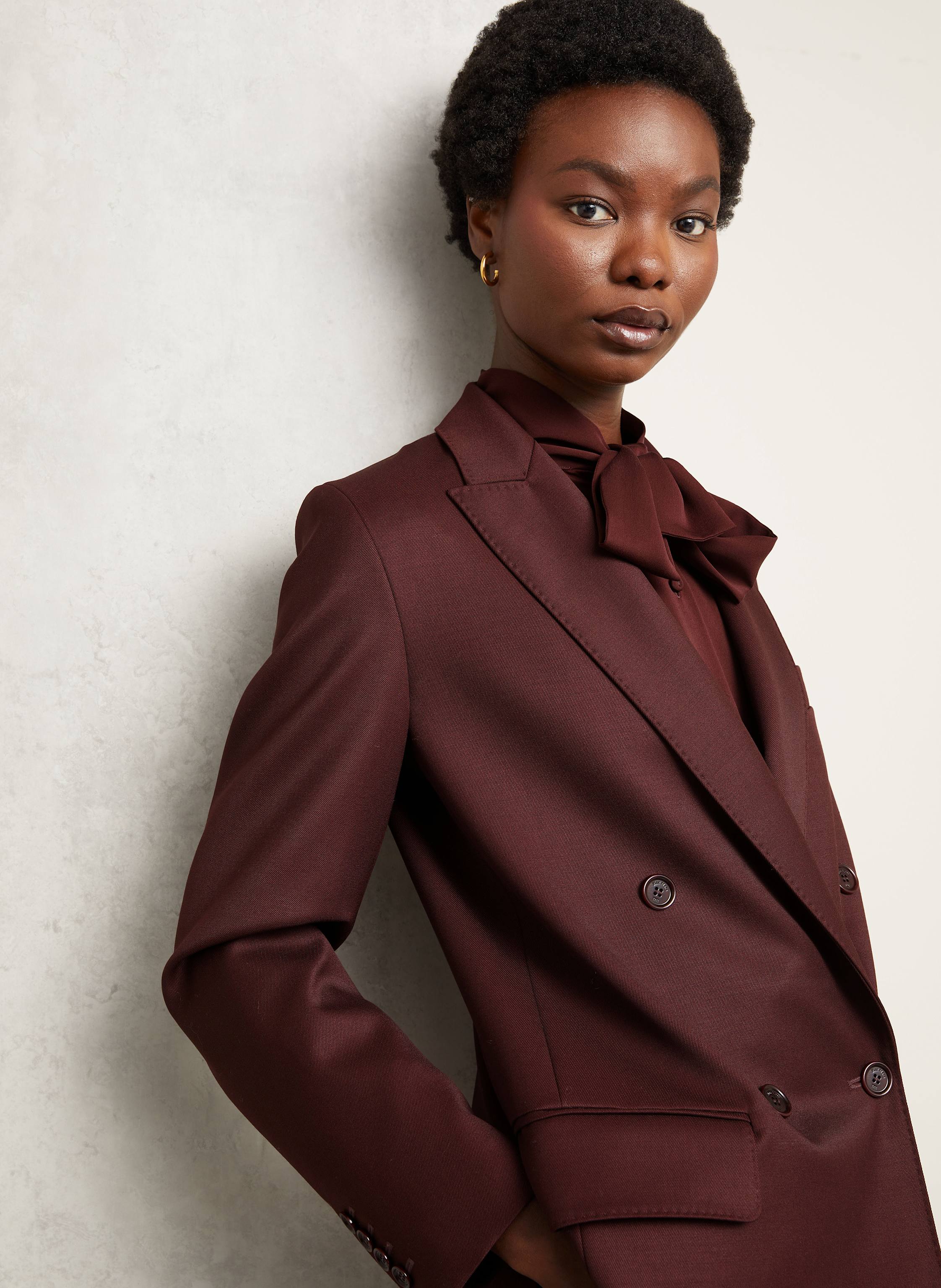 Thumbnail - Max Mara Blazer Farad rot