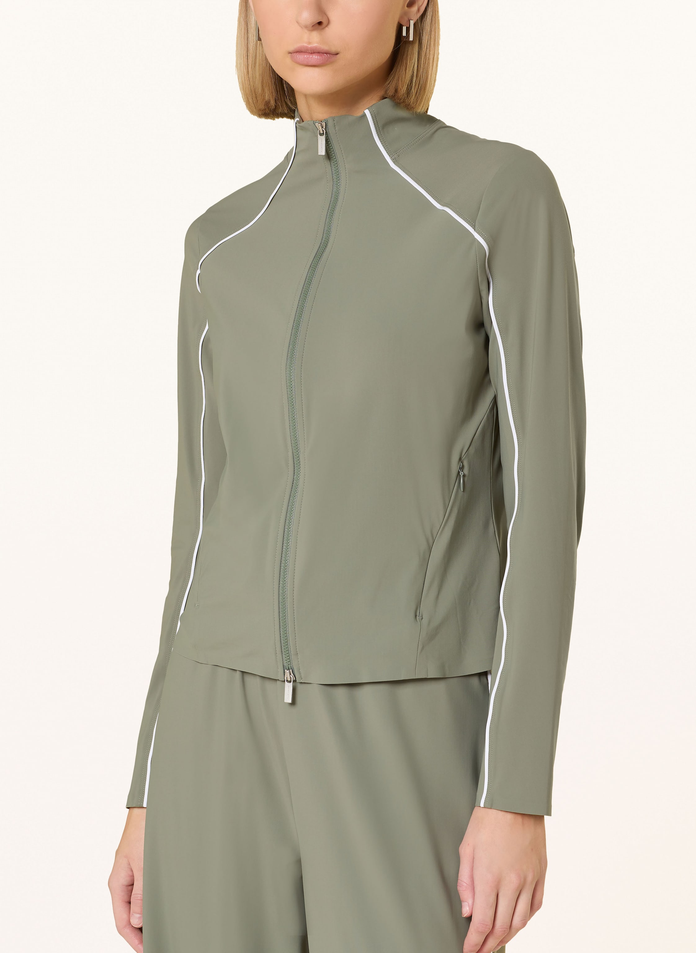 Thumbnail - Sweaty Betty Trainingsjacke Anytime gruen