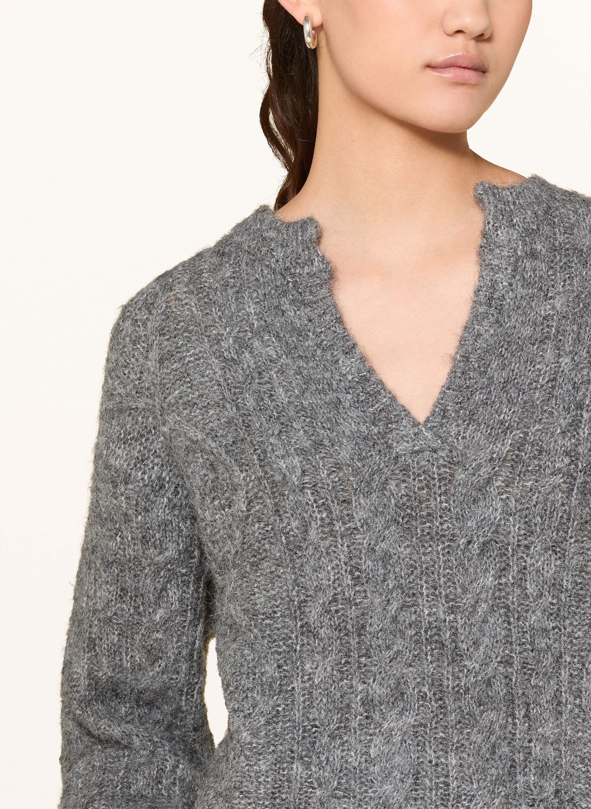 Thumbnail - Ichi Pullover Ihbelablue grau