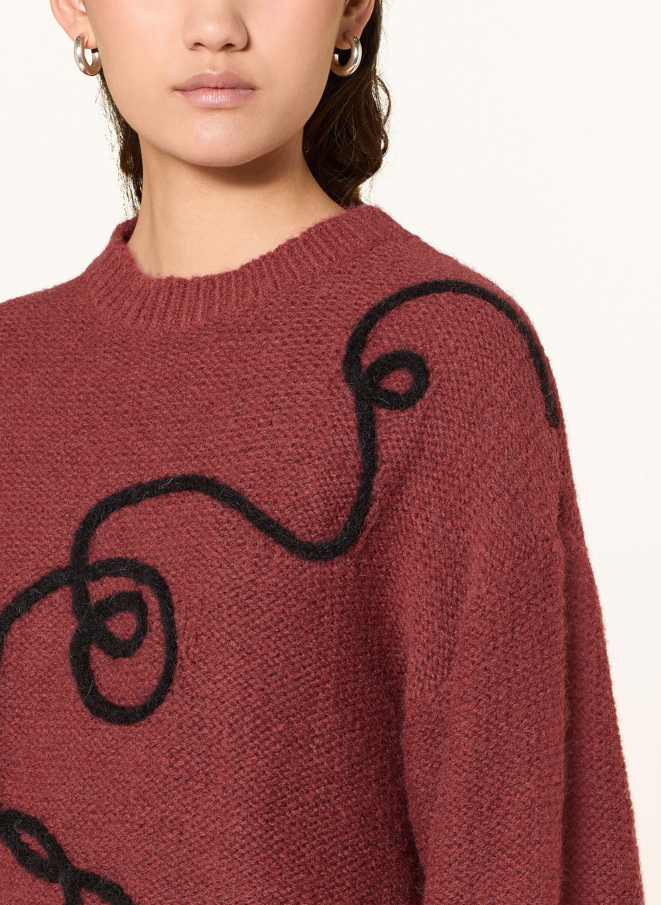 Thumbnail - Ichi Pullover Ihcatrina rot