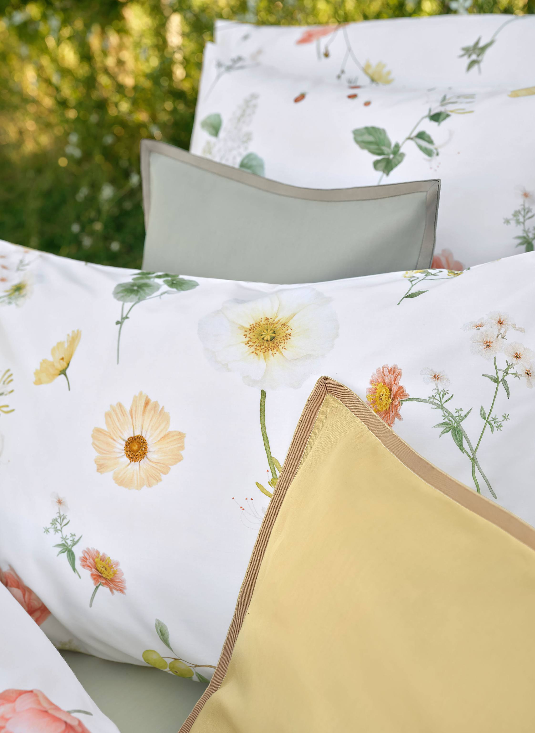 Thumbnail - Schlossberg Kissenbezug Zinnia weiss