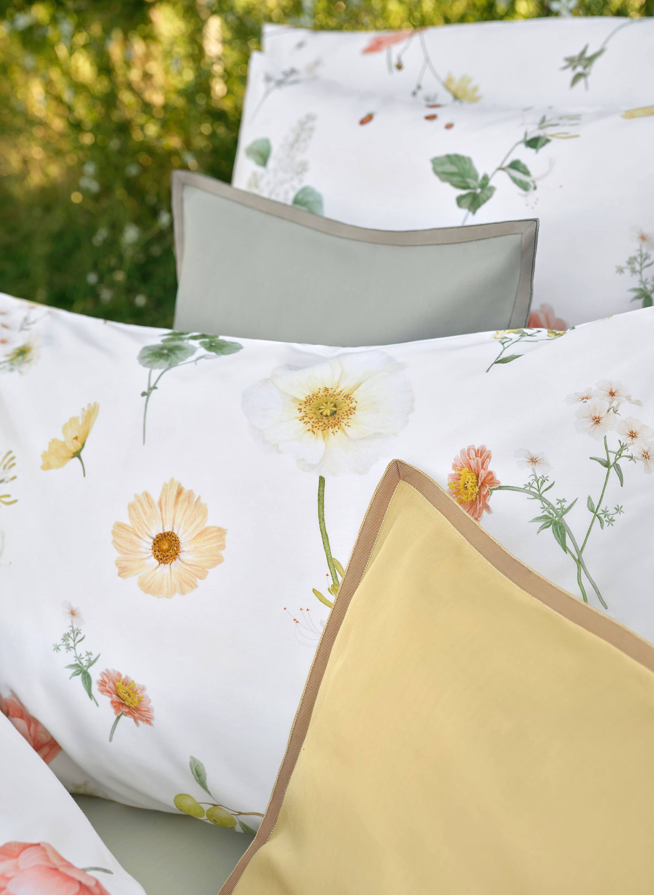 Thumbnail - Schlossberg Kissenbezug Zinnia weiss