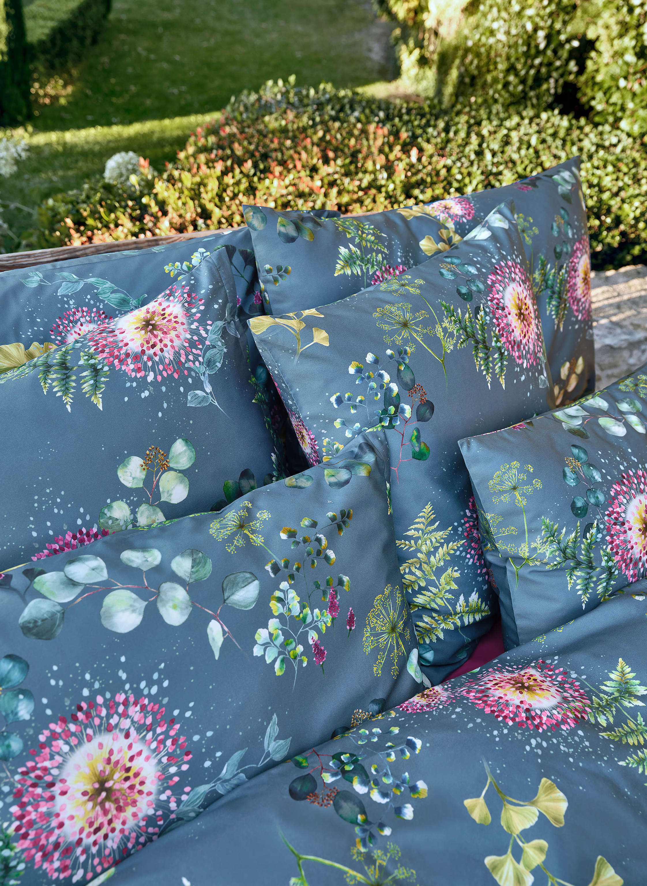 Thumbnail - Schlossberg Kissenbezug Nele gruen