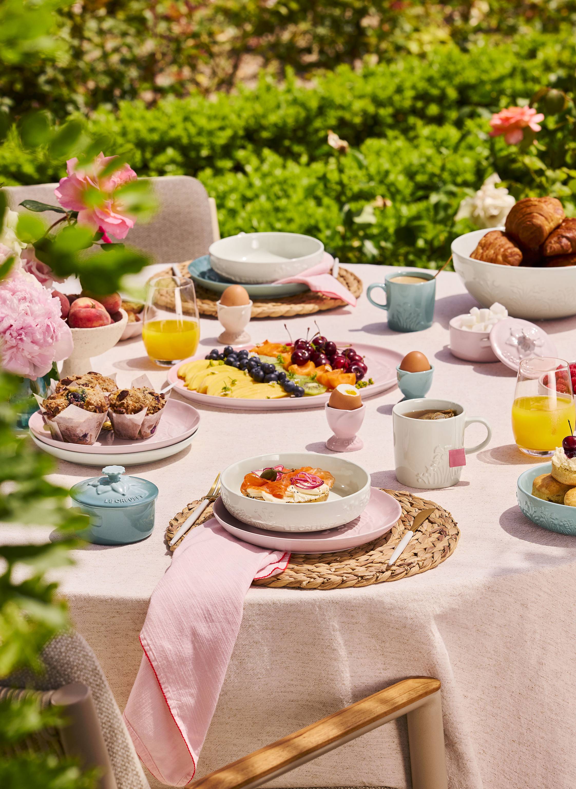Thumbnail - Le Creuset Schüssel Jardin weiss