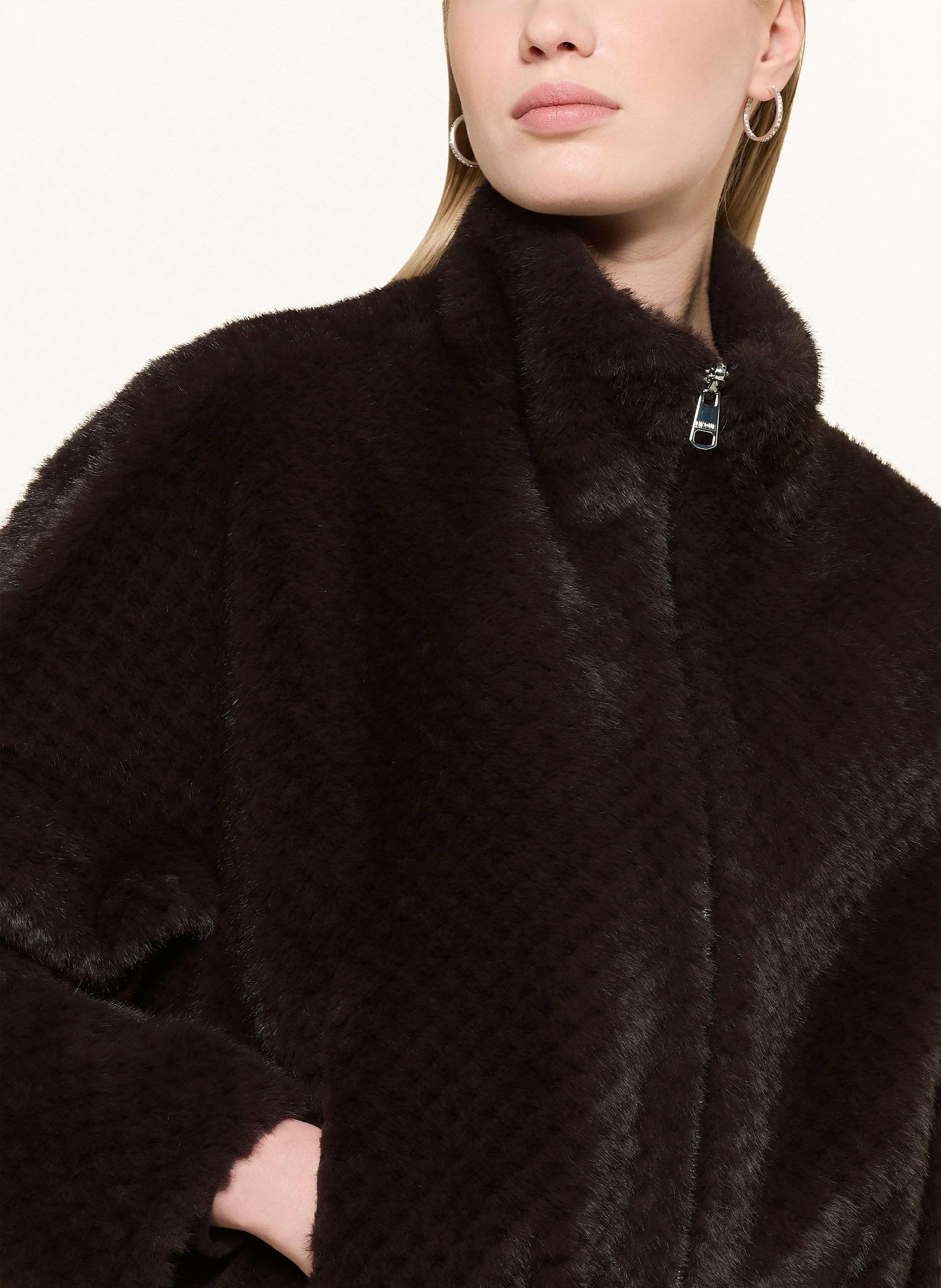 Thumbnail - Cinque Kunstfell-Jacke Cisaffi Zum Wenden braun