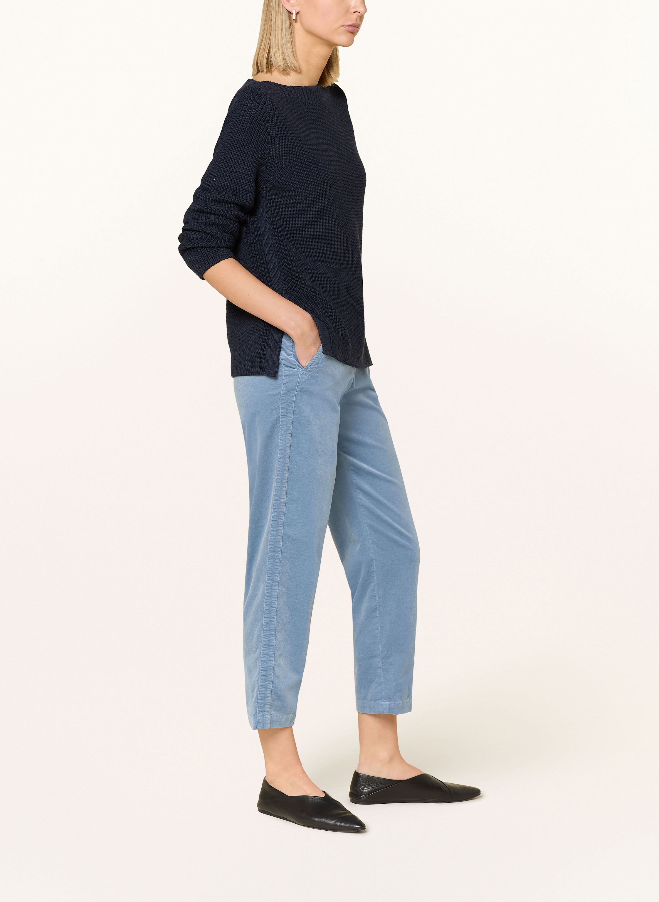 Thumbnail - Cinque 7/8-Hose Cislya Aus Samt blau