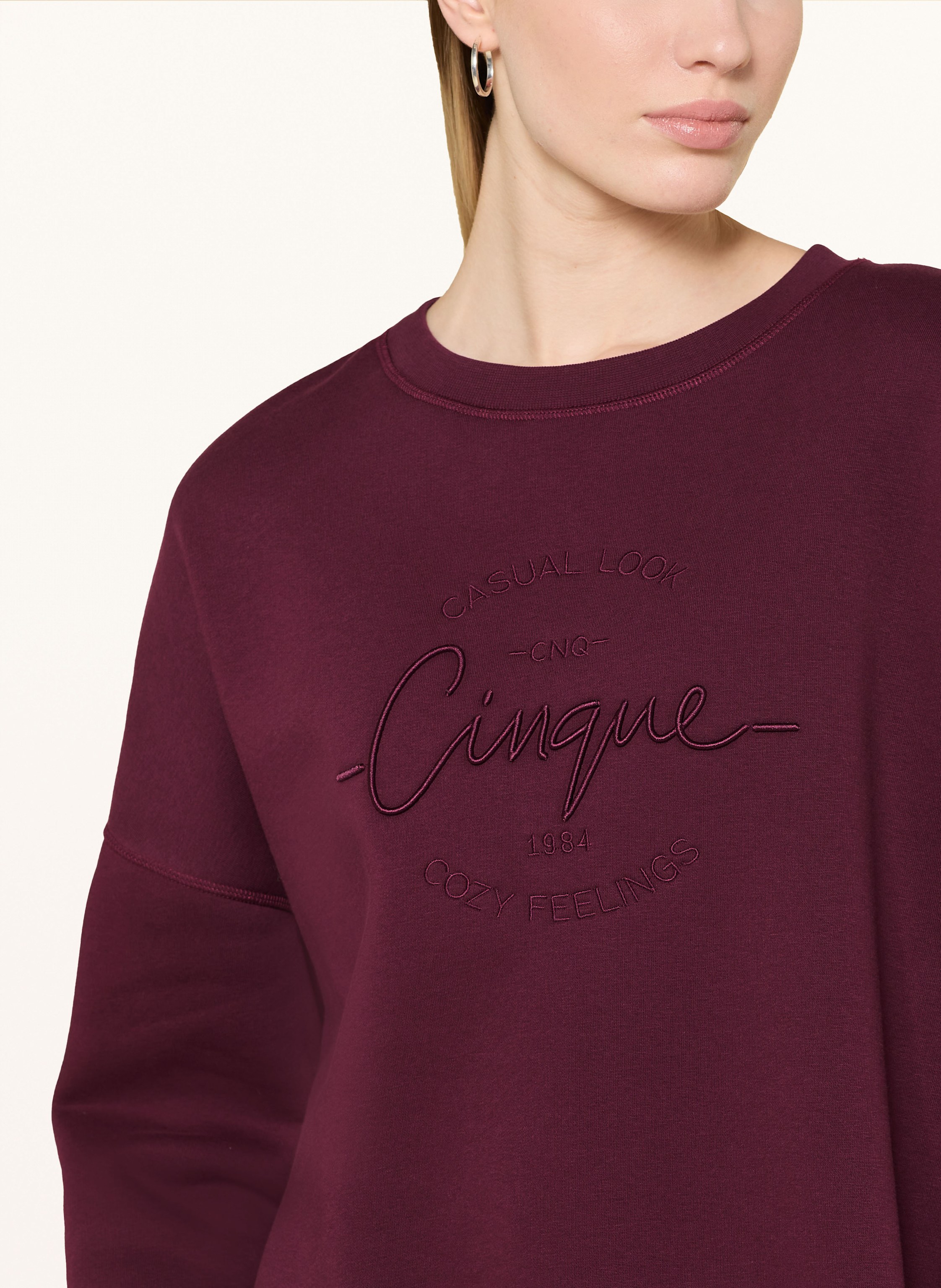 Thumbnail - Cinque Sweatshirt Cicola rot