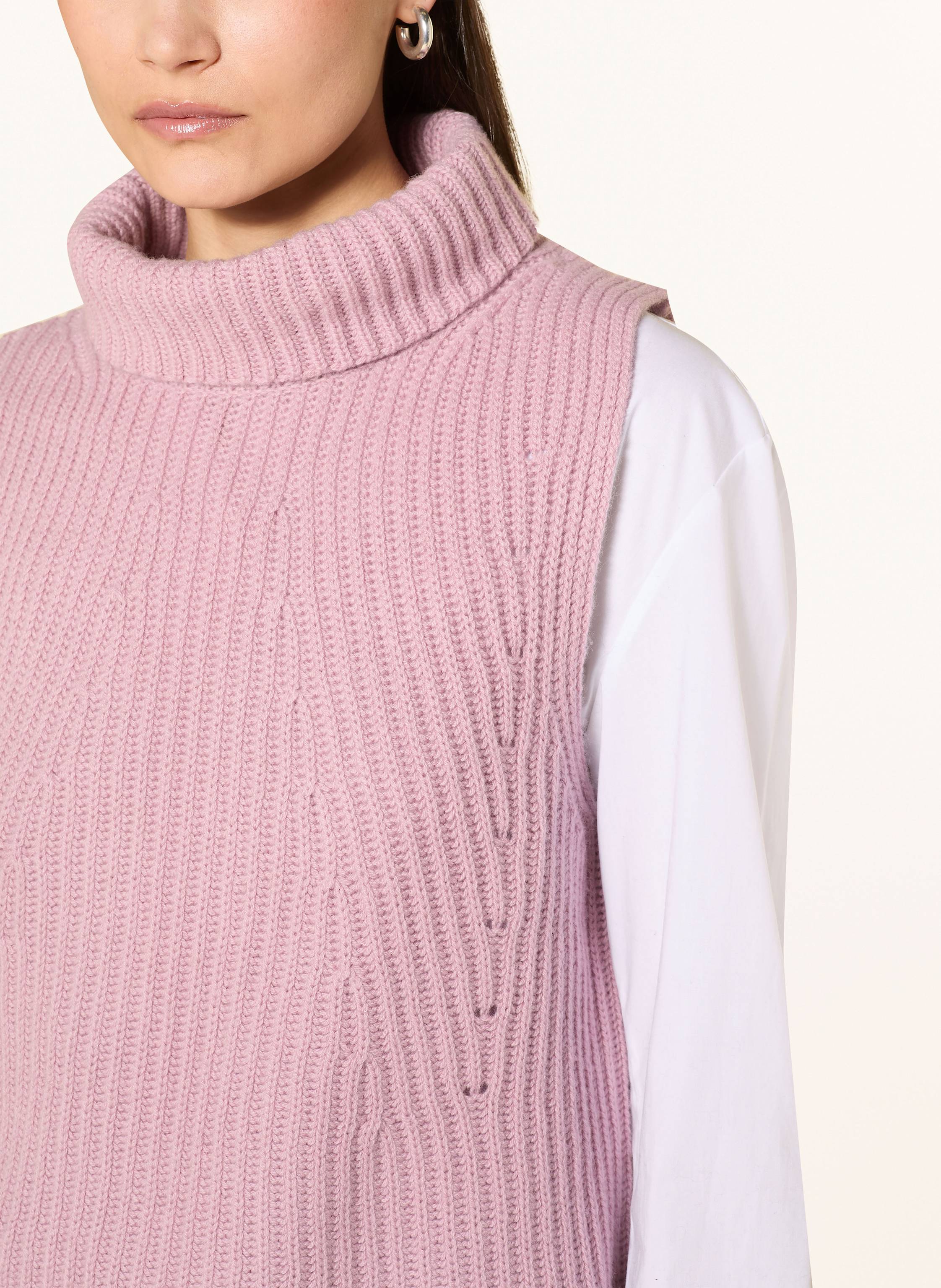 Thumbnail - (The Mercer) N.Y. Cashmere-Pullunder rosa