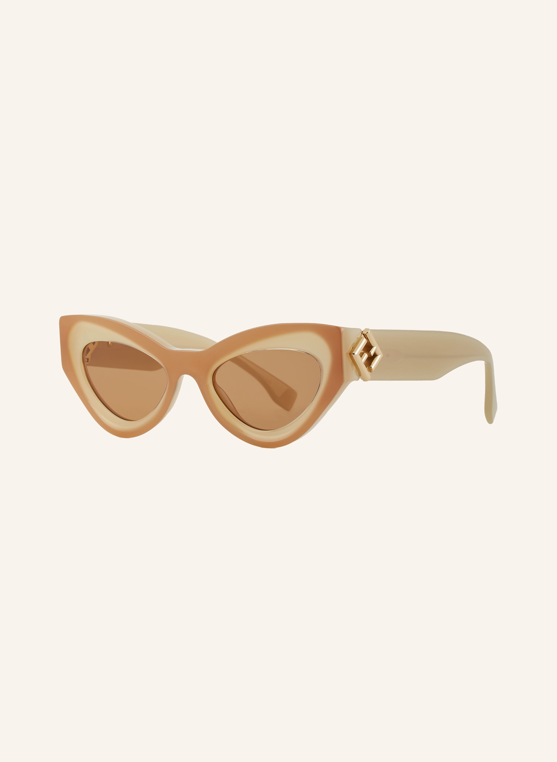 Fendi Fendi Sonnenbrille fn000801 braun in 1890D1 - HELLBRAUN