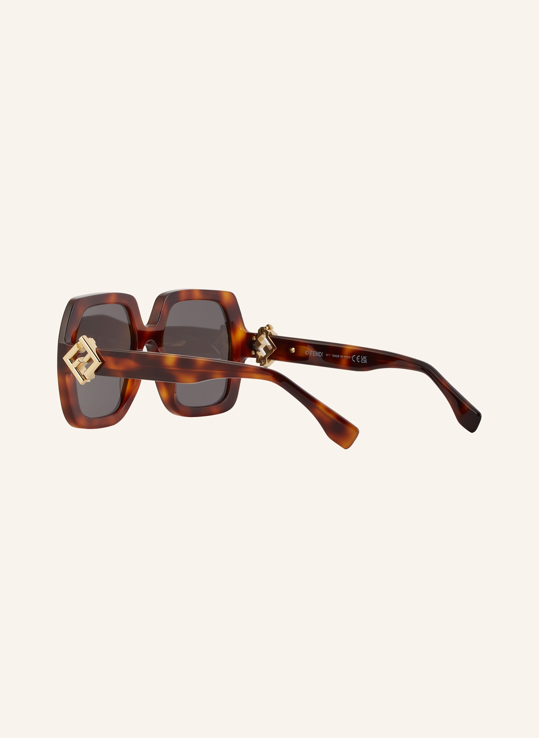 Thumbnail - Fendi Sonnenbrille fn000796 braun