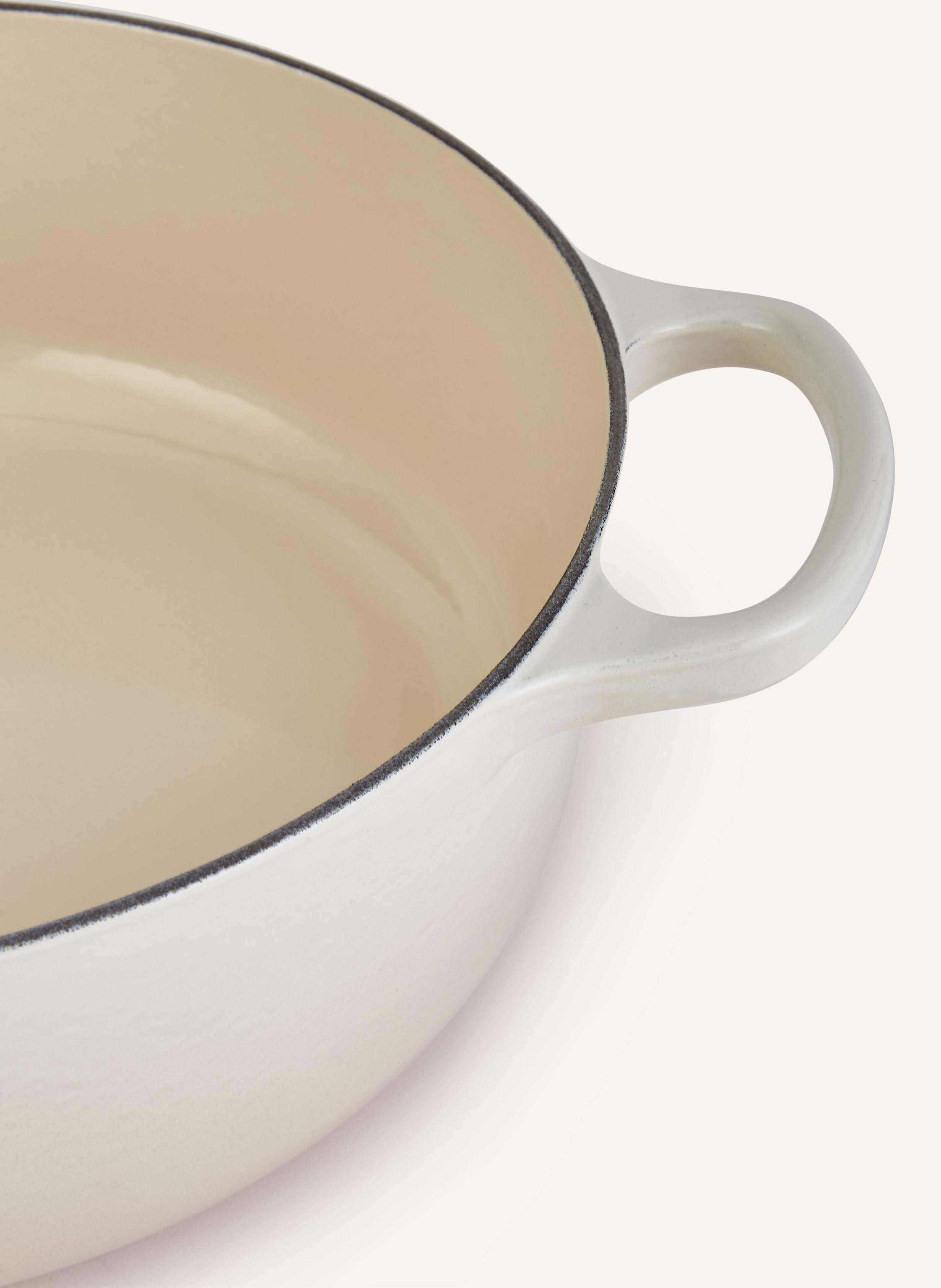 Thumbnail - Le Creuset Gourmet-Bräter Signature weiss