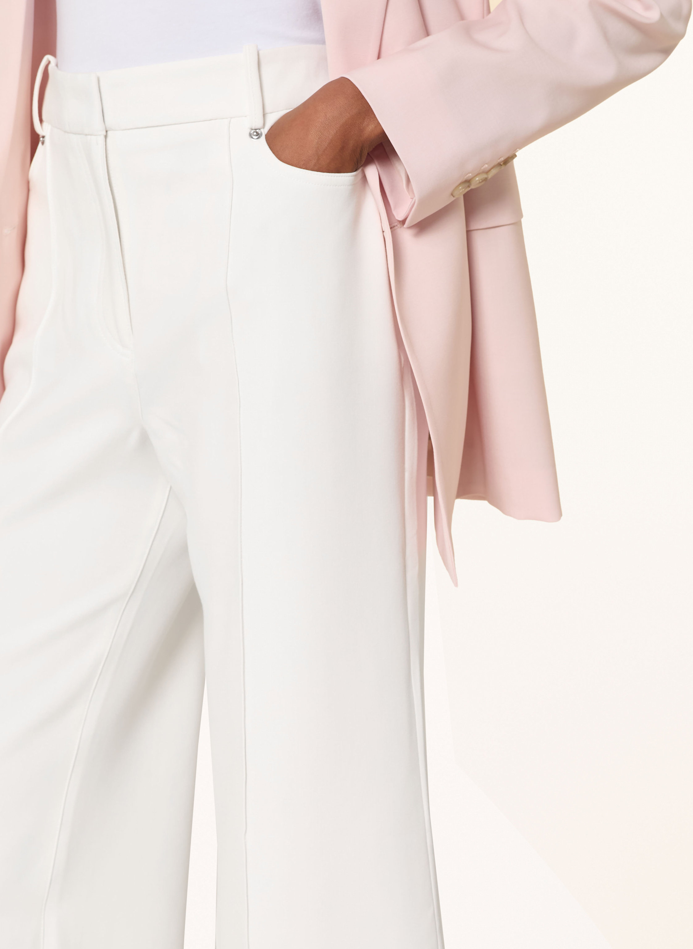 Thumbnail - Reiss Marlenehose Heather weiss