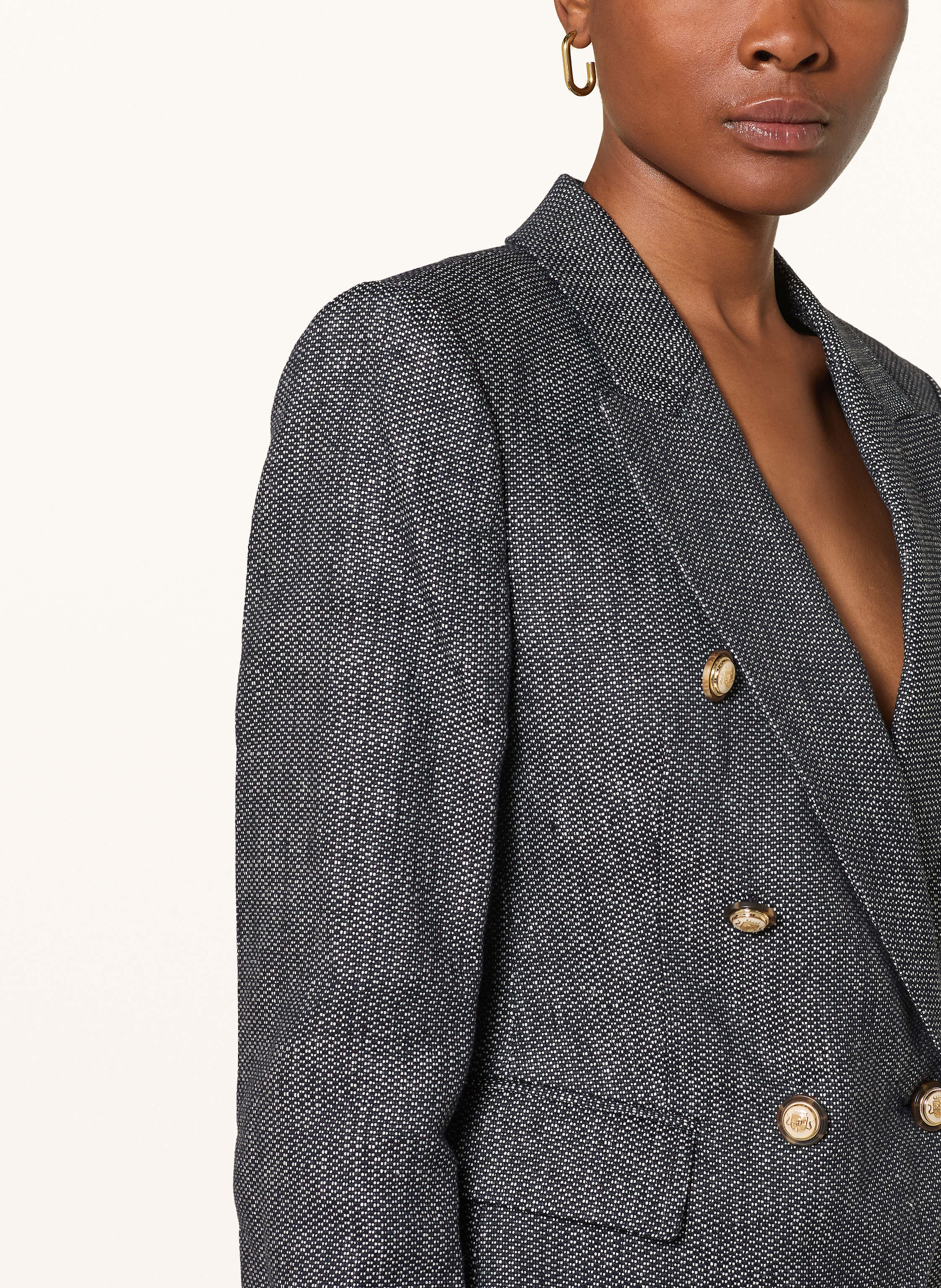 Thumbnail - Reiss Leinenblazer blau