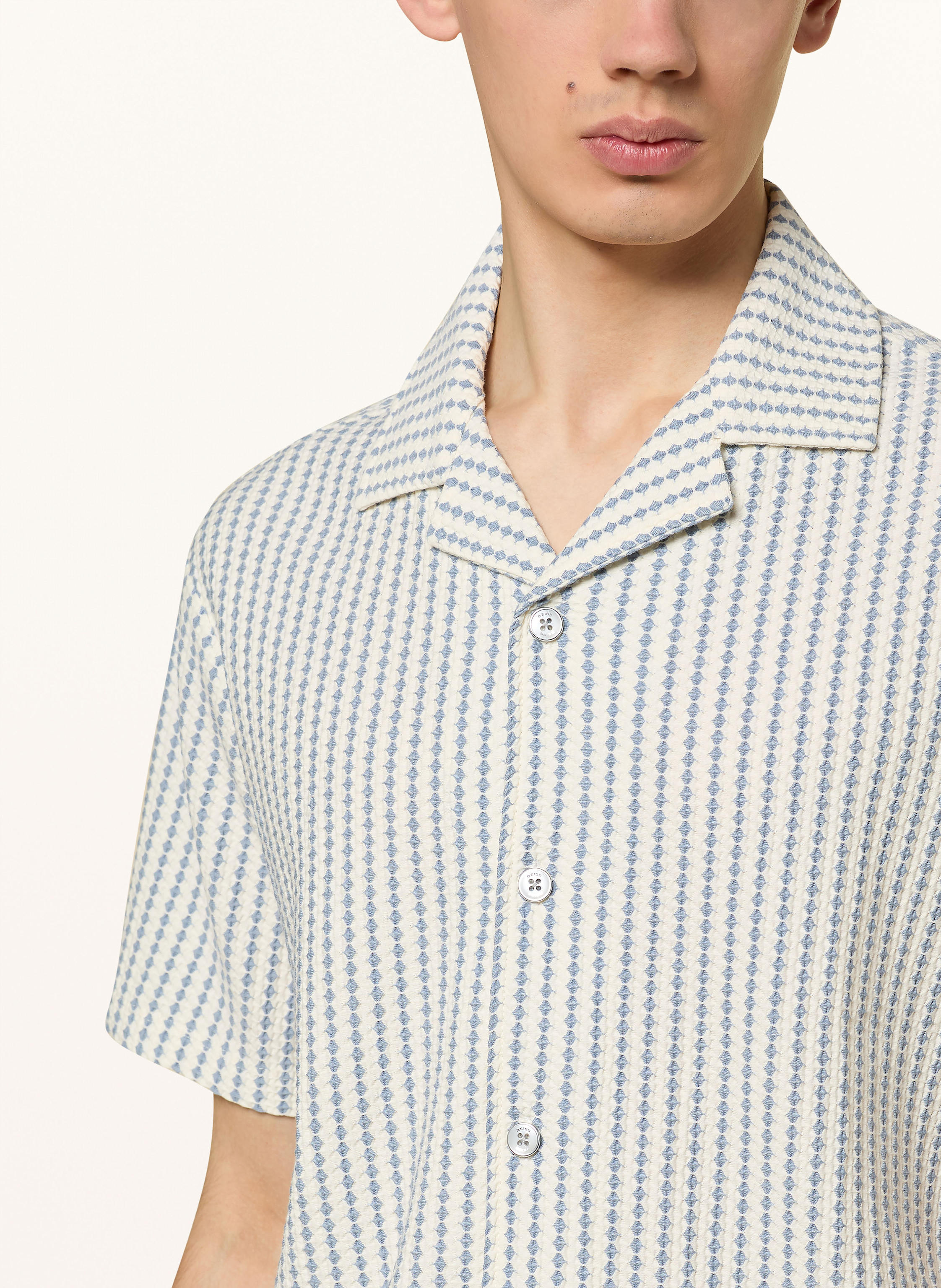 Thumbnail - Reiss Resorthemd Tower Comfort Fit weiss