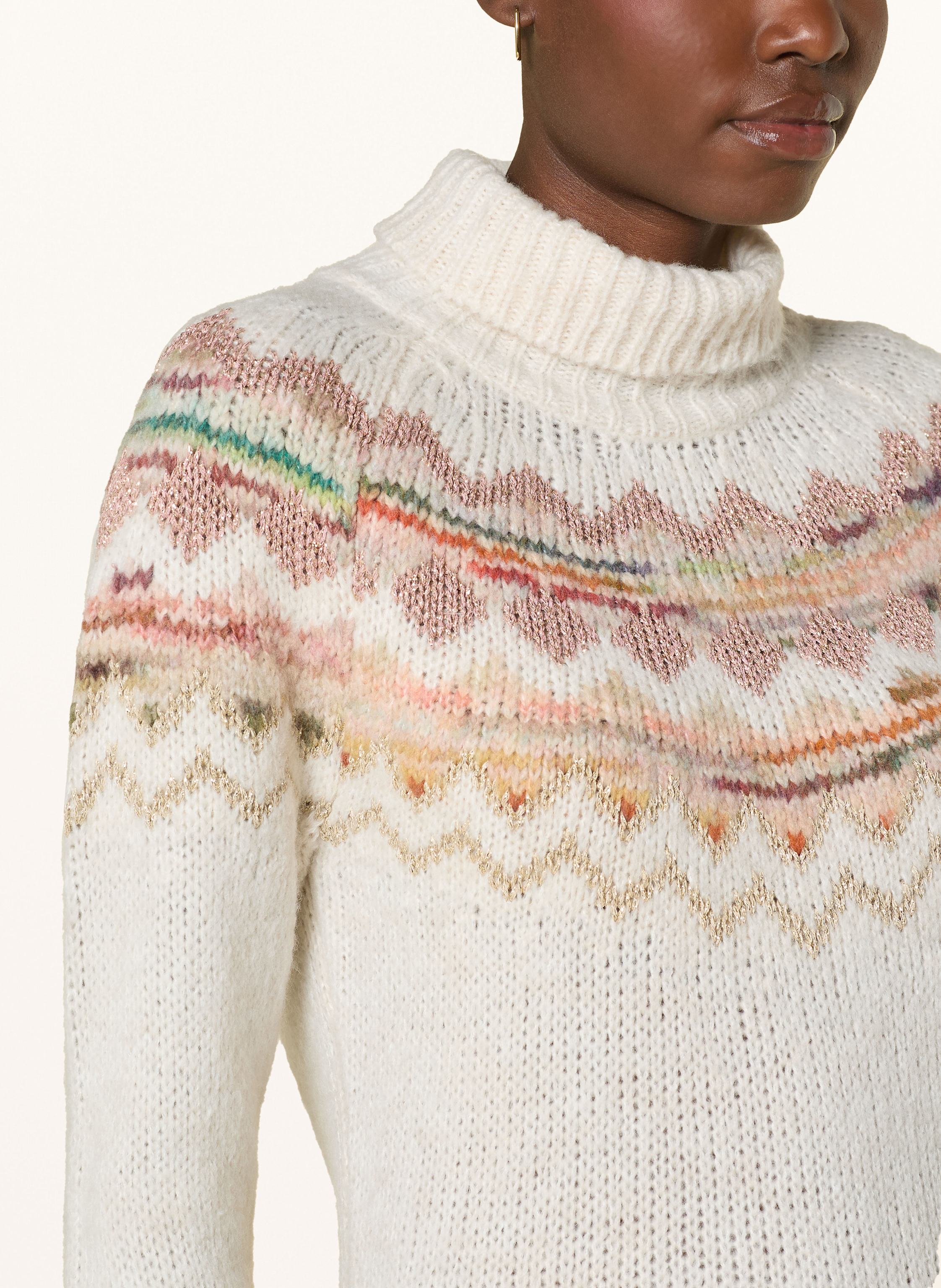 Thumbnail - Catnoir Pullover Mit Glitzergarn weiss