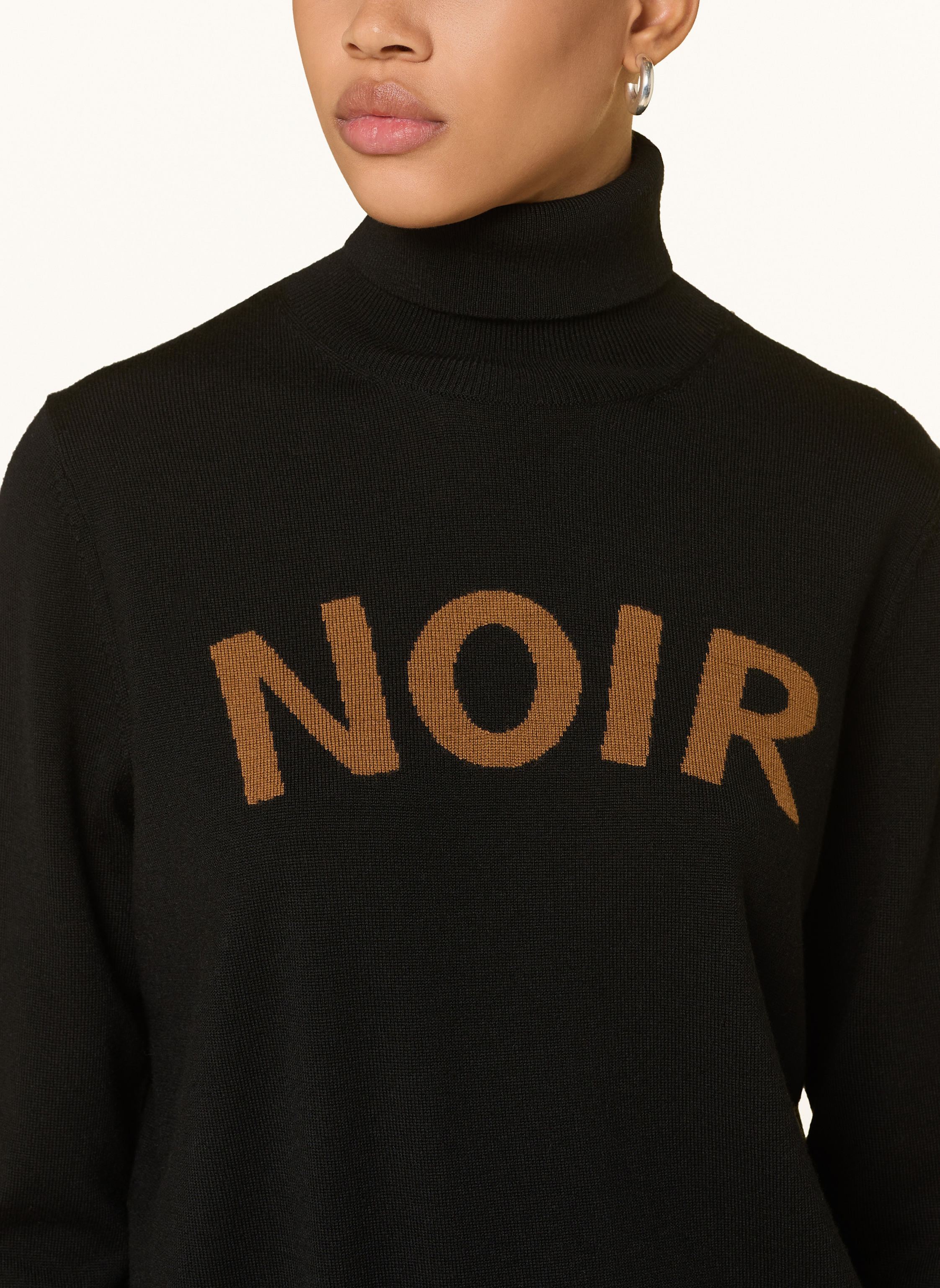 Thumbnail - Catnoir Rollkragenpullover schwarz