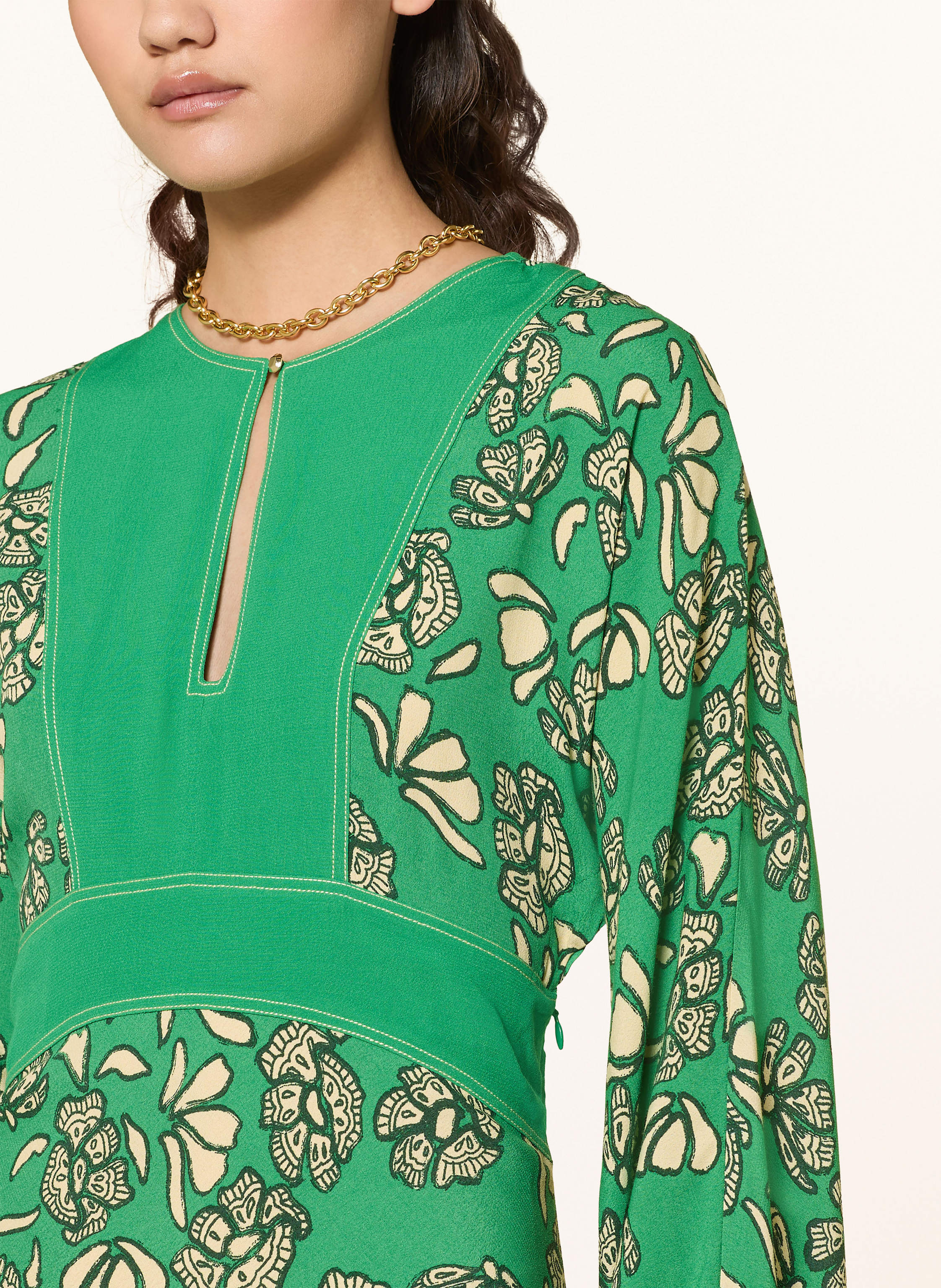 Thumbnail - Ba&Sh Kleid Aude gruen