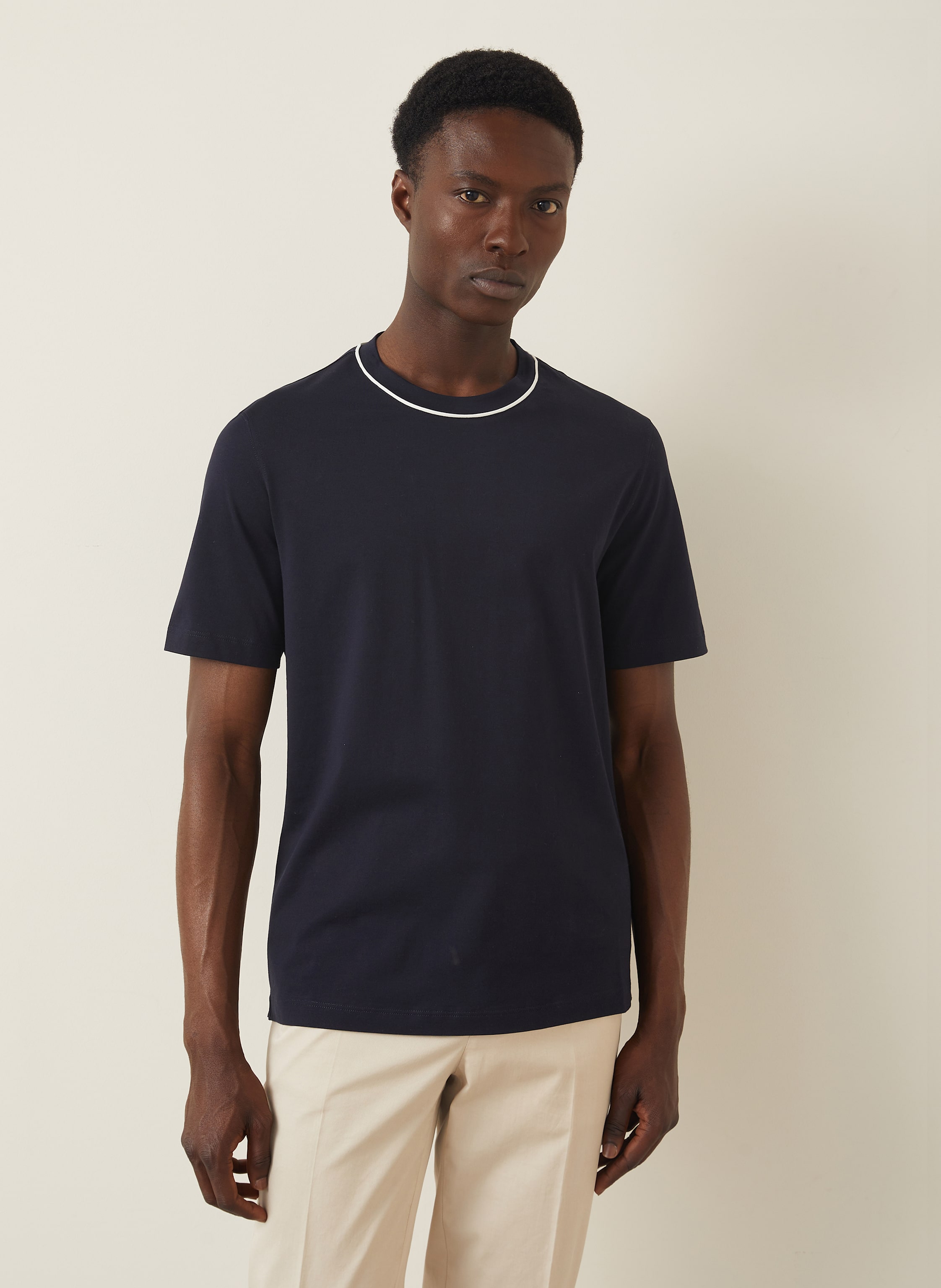Thumbnail - Brunello Cucinelli T-Shirt blau