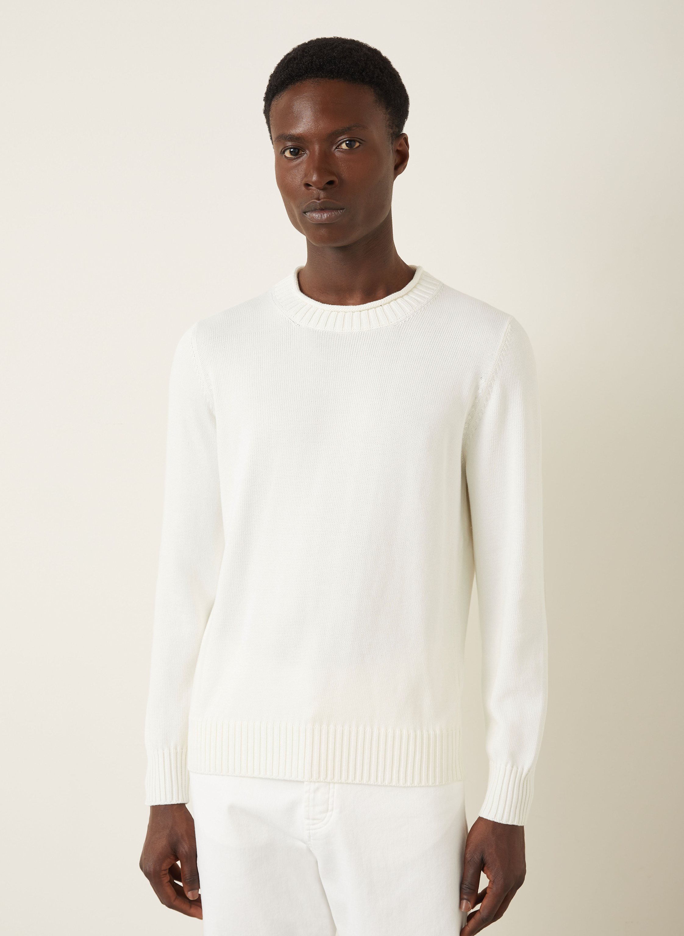 Thumbnail - Brunello Cucinelli Pullover weiss