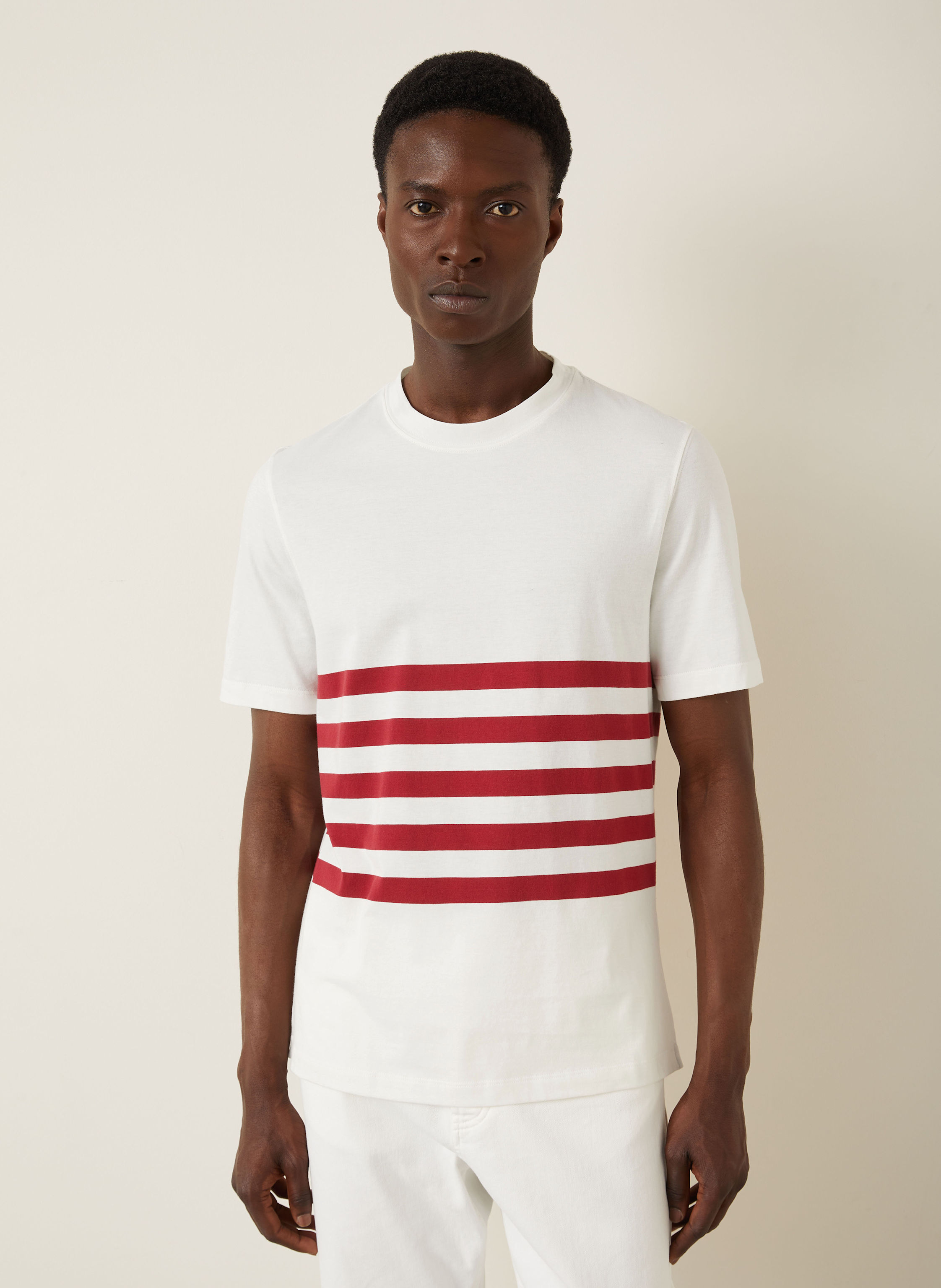 Thumbnail - Brunello Cucinelli T-Shirt weiss