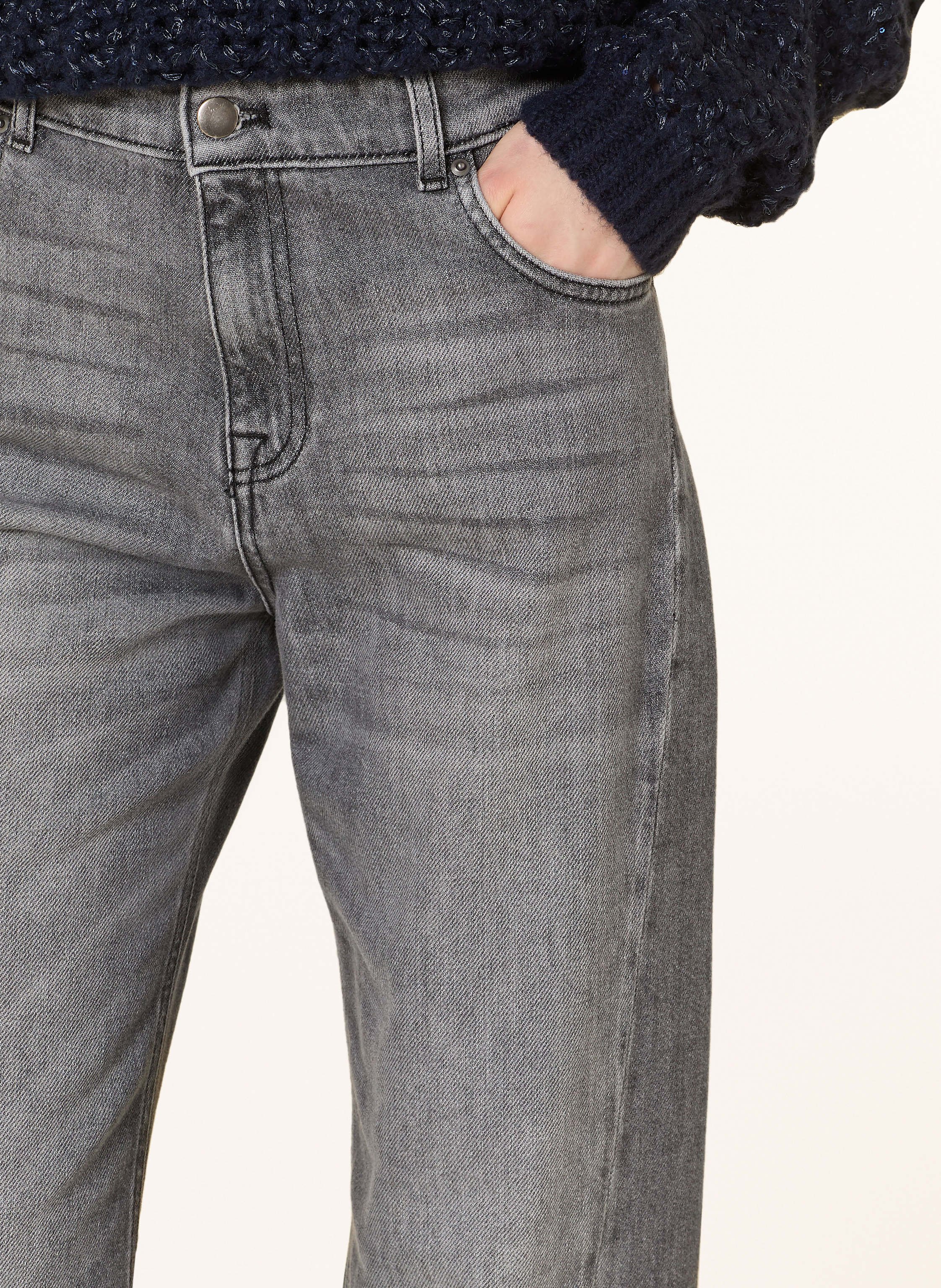 Thumbnail - Catnoir Straight Jeans grau