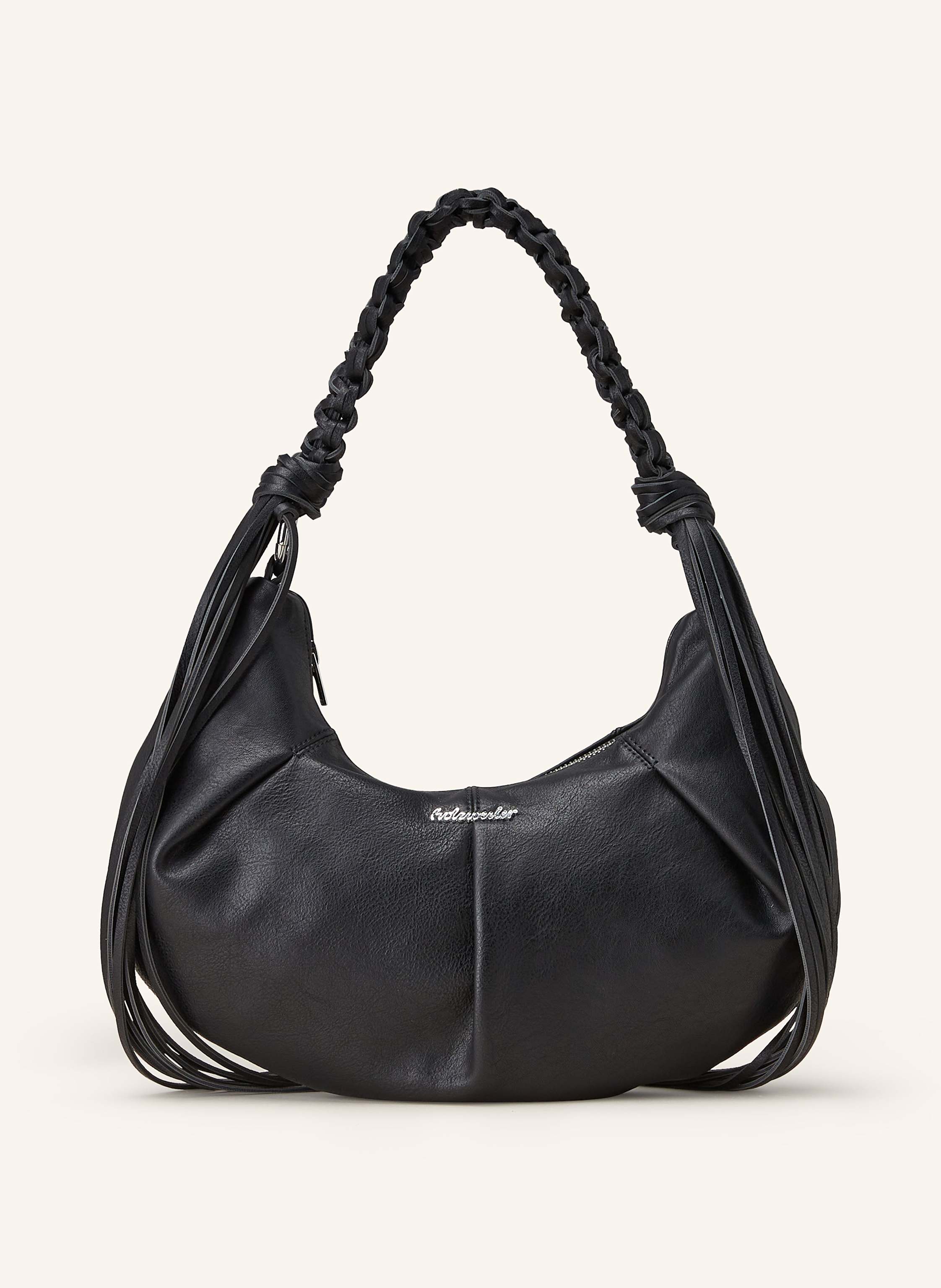 HOLZWEILER Handtasche in schwarz