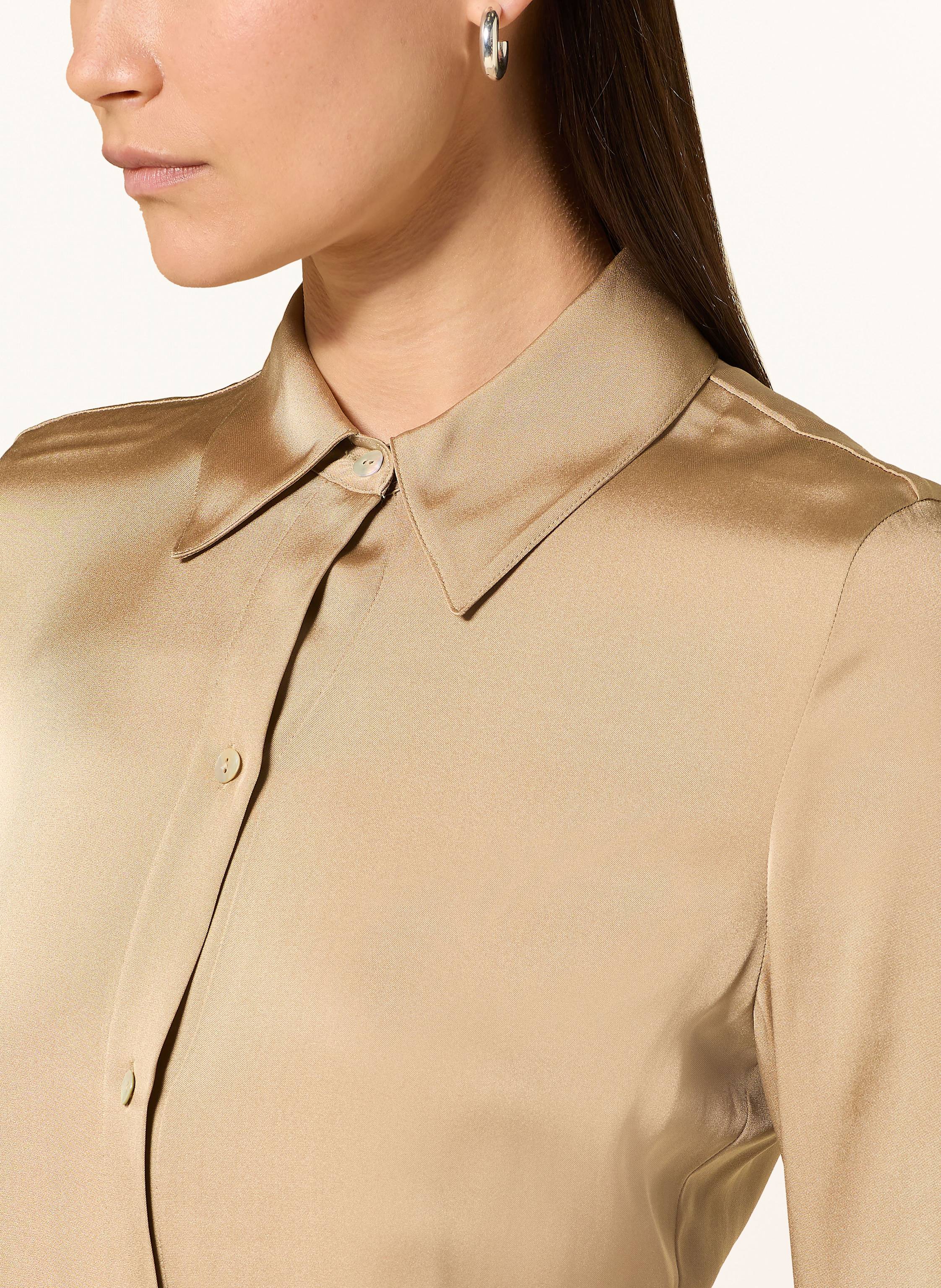 Thumbnail - Vince Satinbluse beige